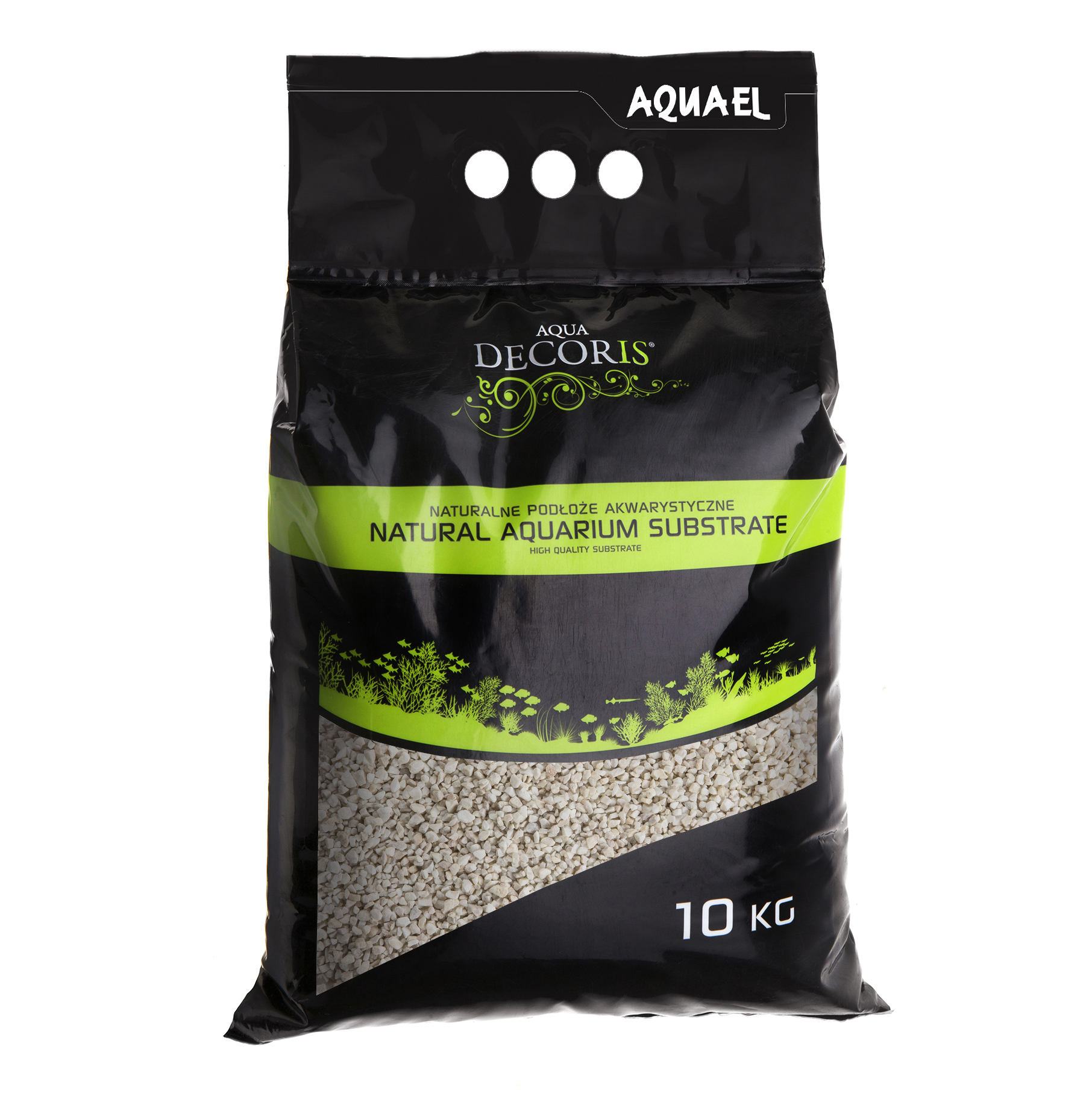 Aqua Decoris Akvariegrus Ljusgrå 10kg