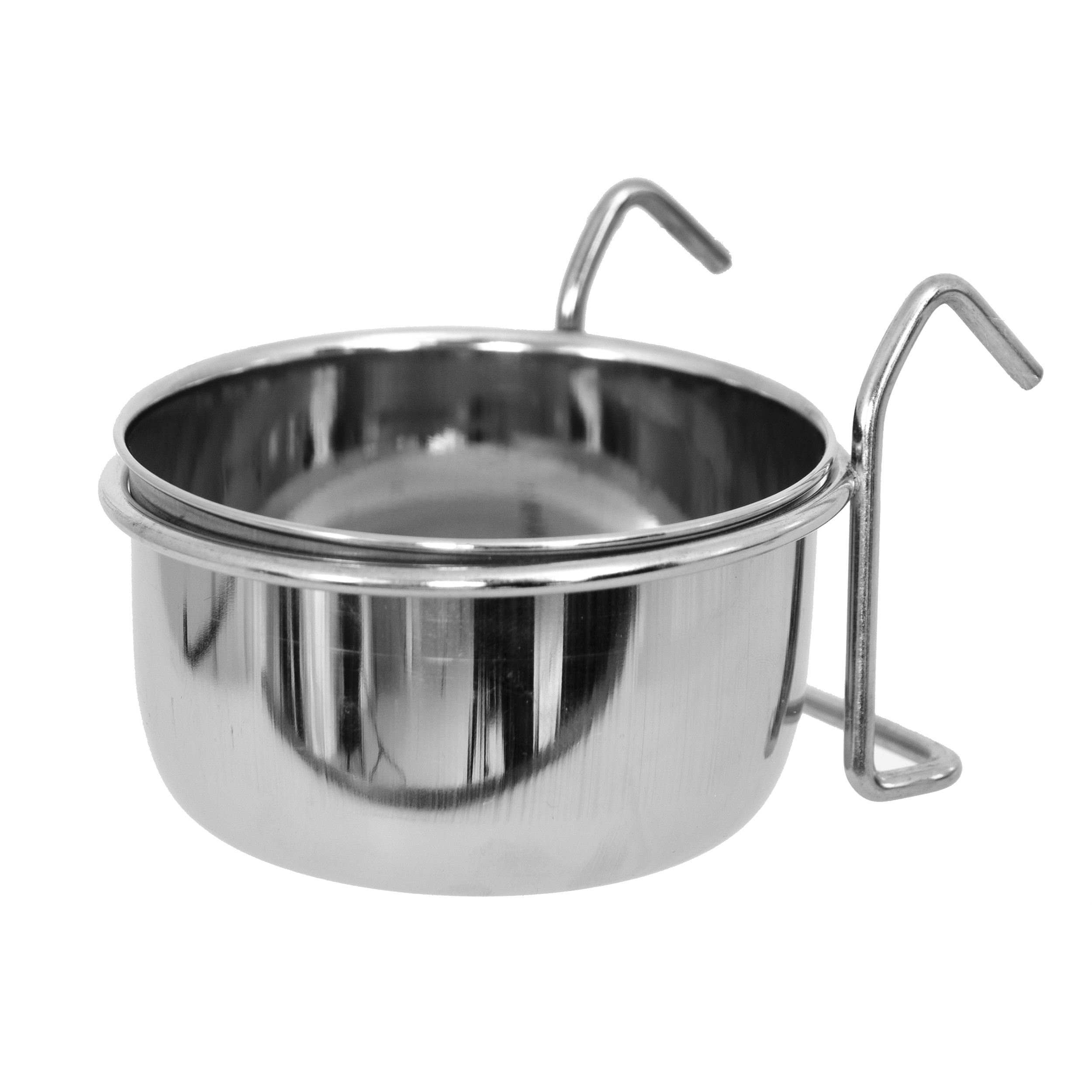 Foderkopp med Hållare Rostfri 300ml