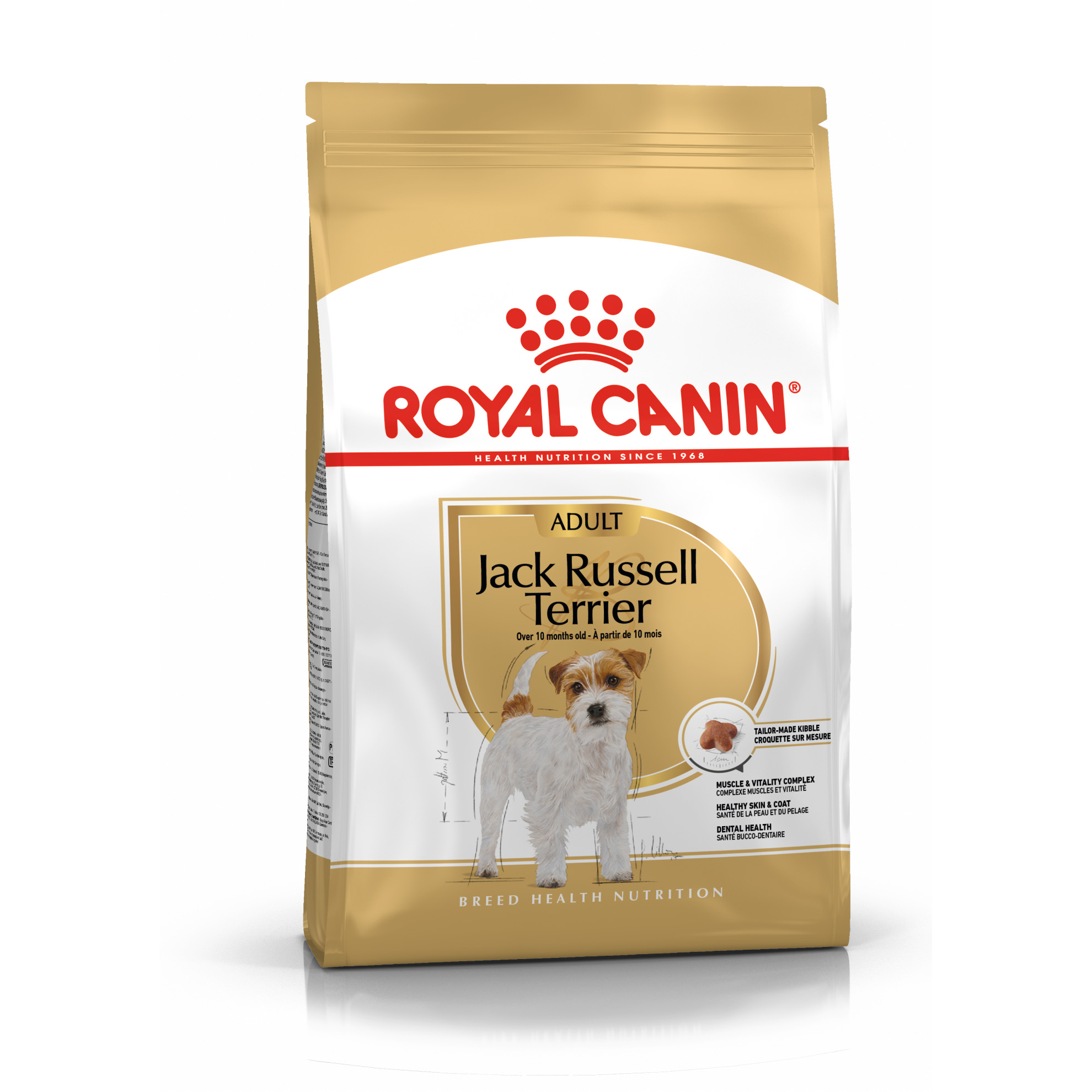 Jack Russel Adult Torrfoder f&ouml;r hund 1,5kg