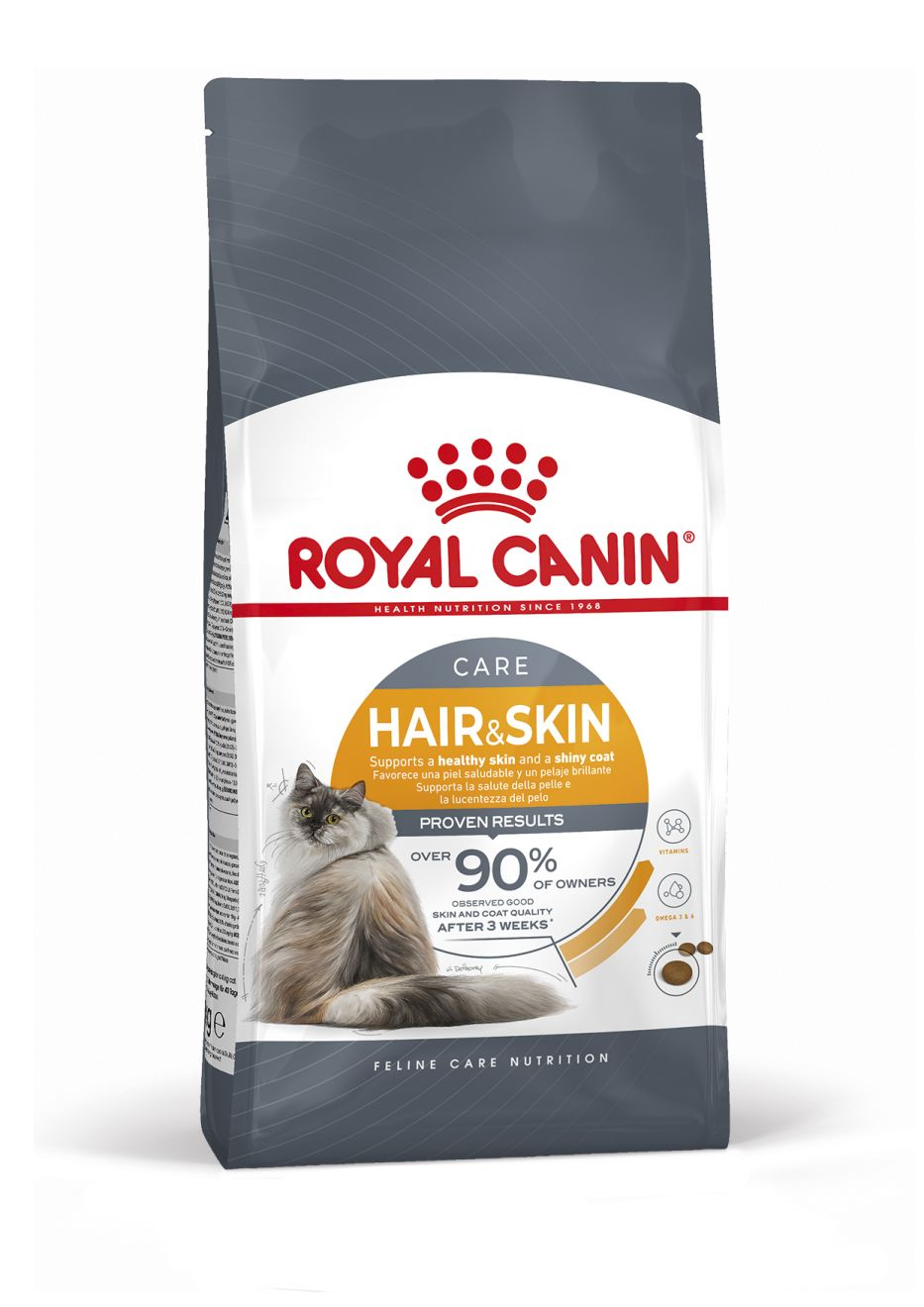 Hair & Skin Care Adult Torrfoder för katt 4kg