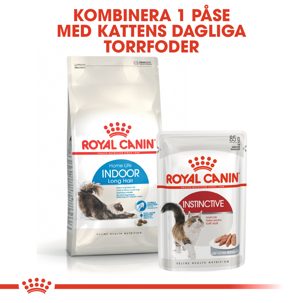 Indoor Long Hair Adult Torrfoder för katt 10kg