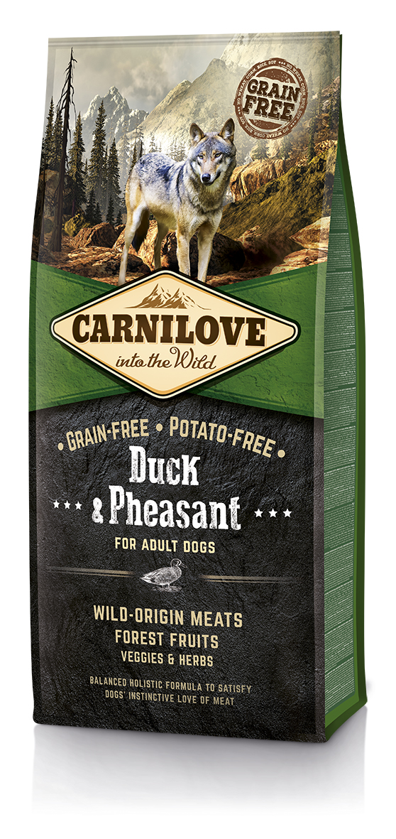 Duck & Pheasant Torrfoder för hund 12kg