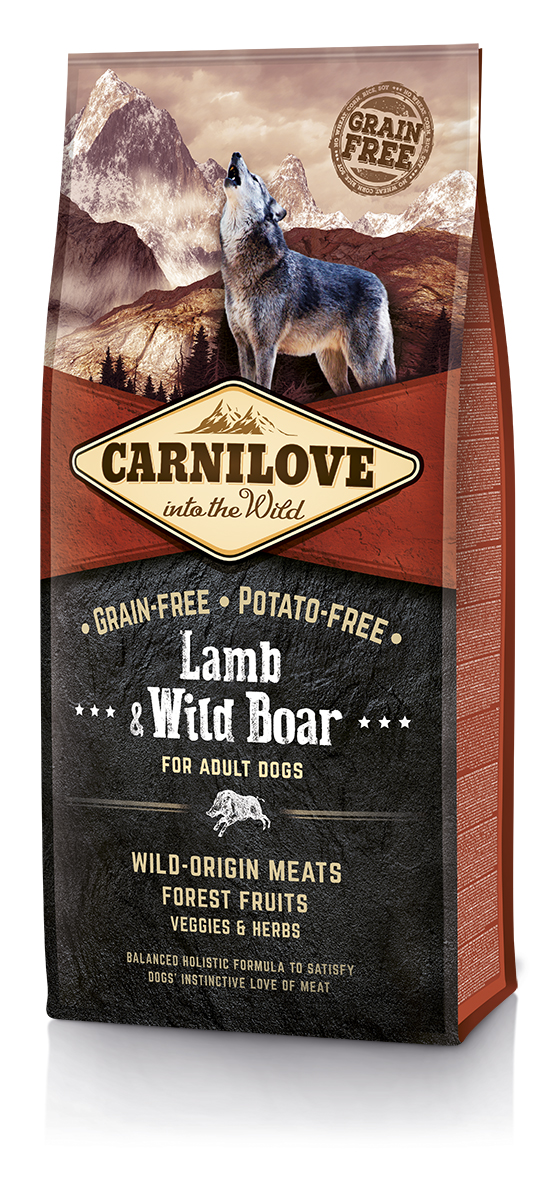 Lamb & Wild Boar Torrfoder för hund 12kg