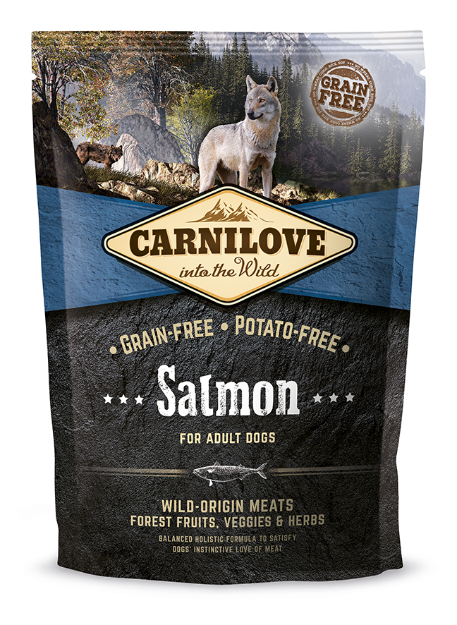 Salmon Torrfoder f&ouml;r hund 1,5kg