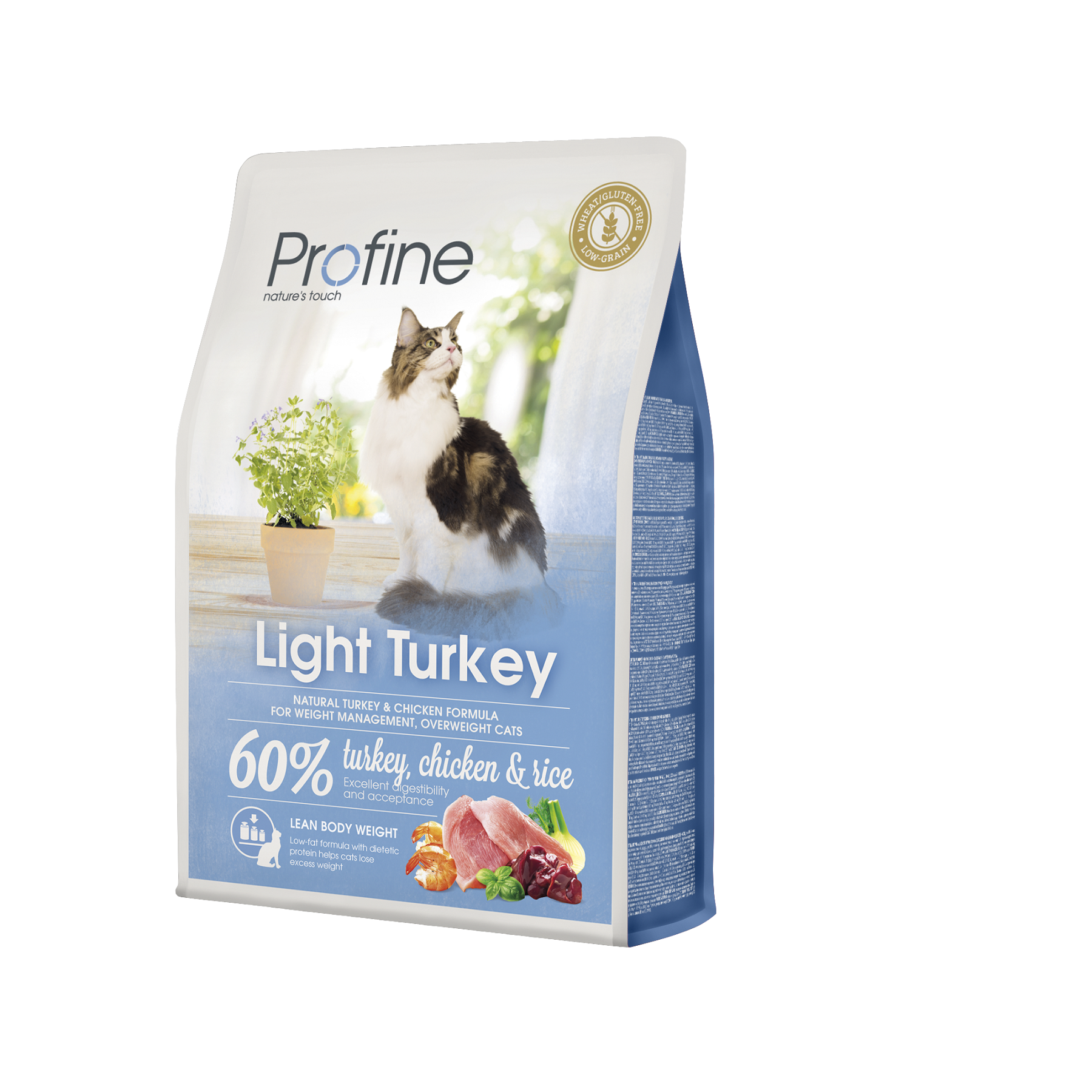 Light Turkey Torrfoder f&ouml;r katt 2kg