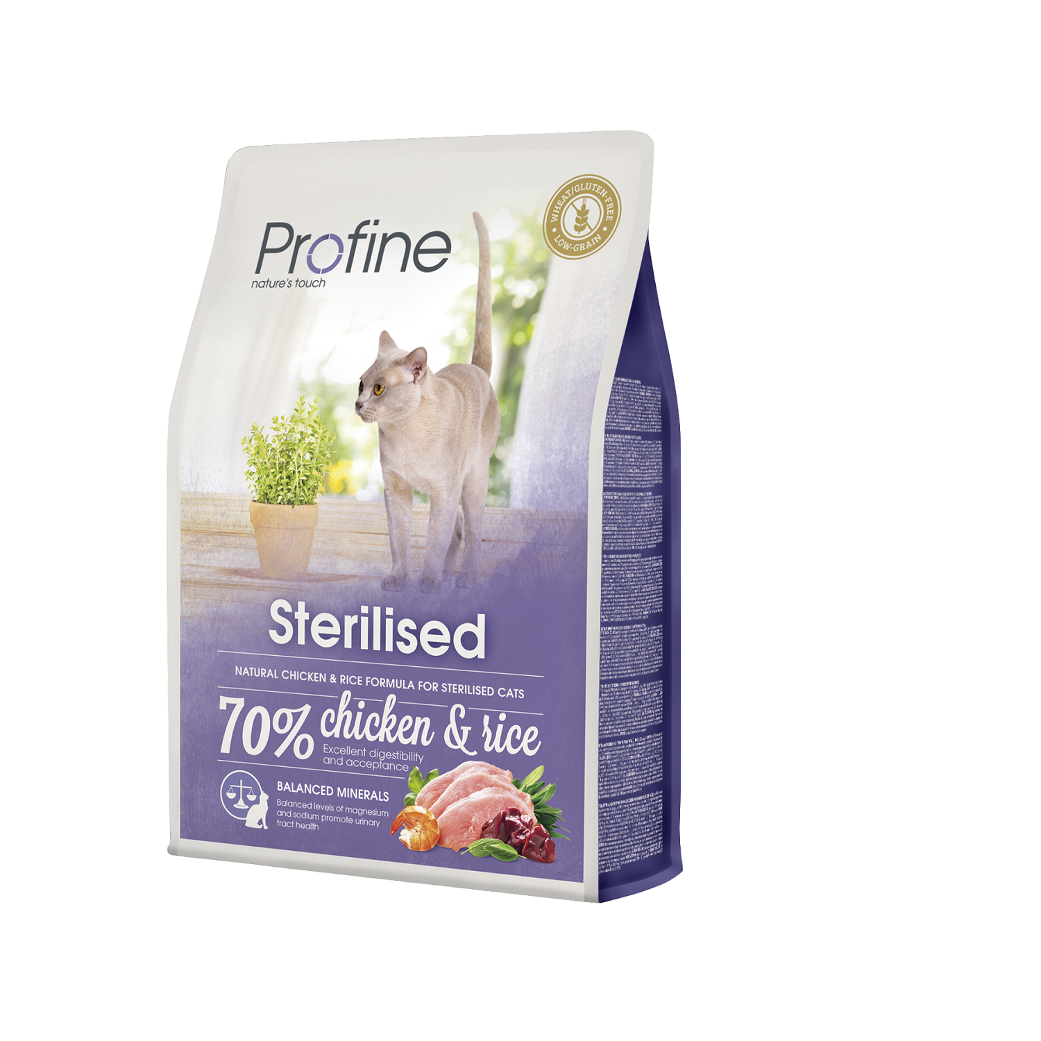 Sterilised Torrfoder för katt 2kg