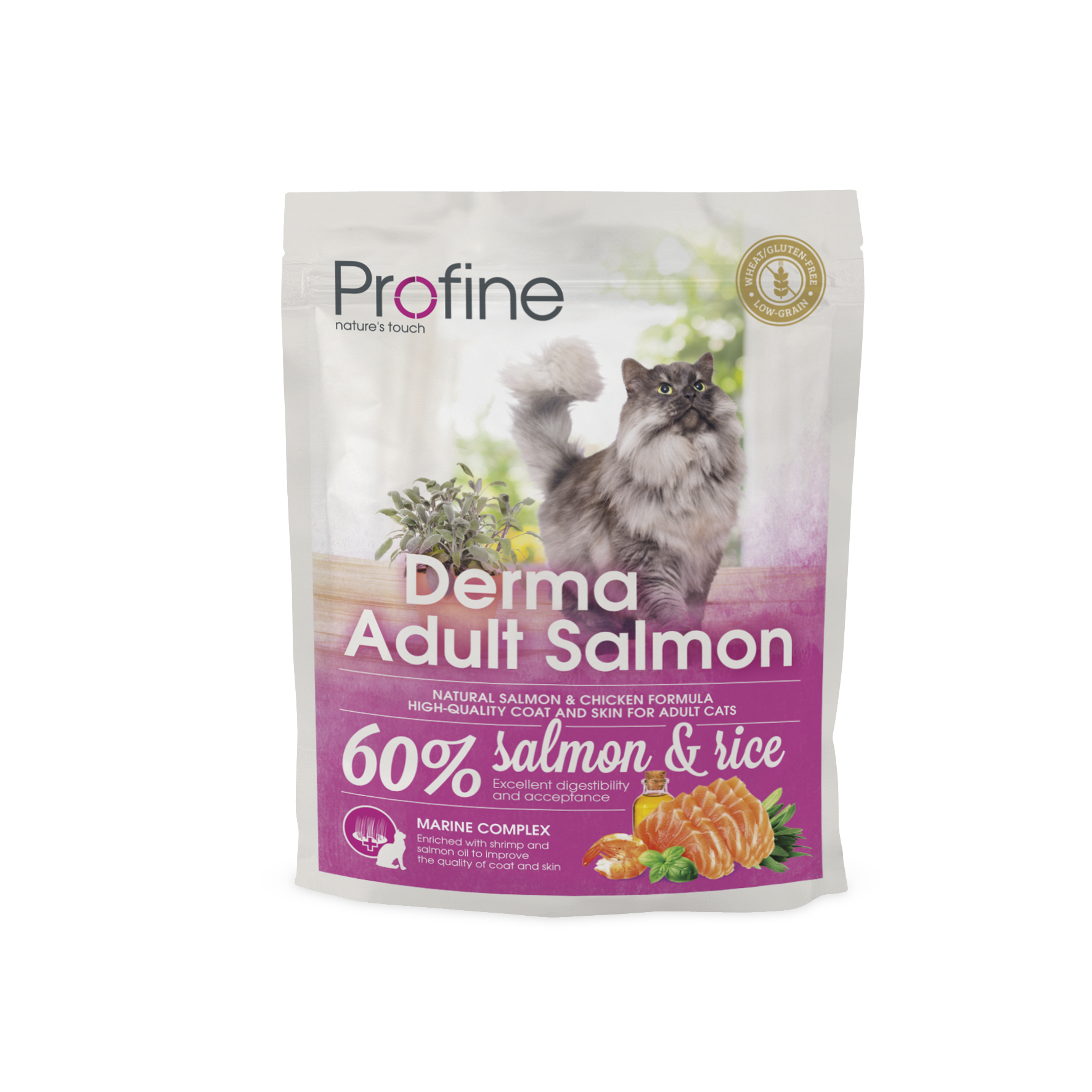 Derma Adult Salmon Torrfoder f&ouml;r katt 300g