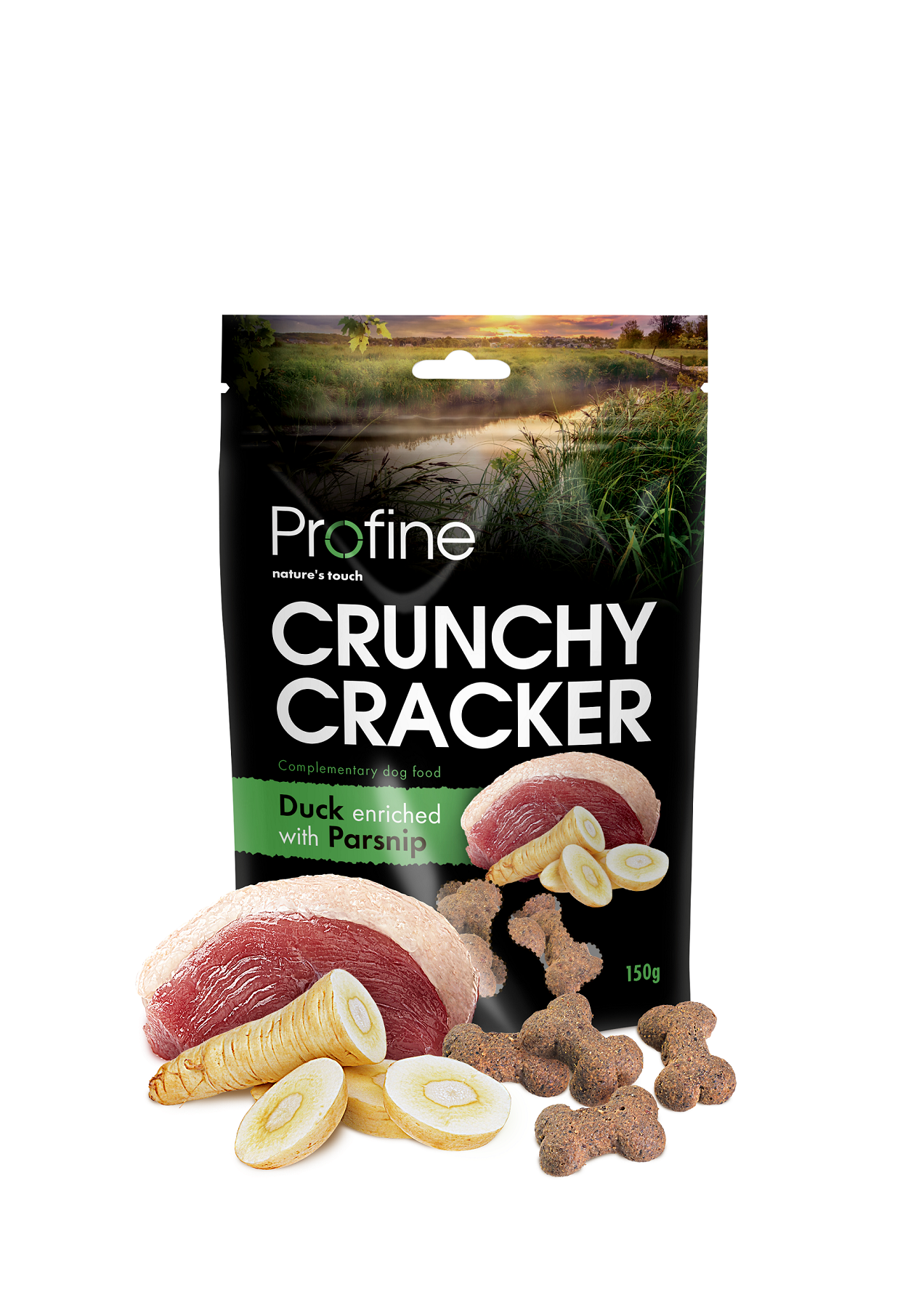 Crunchy Cracker Duck Parsnip Hundgodis 150g