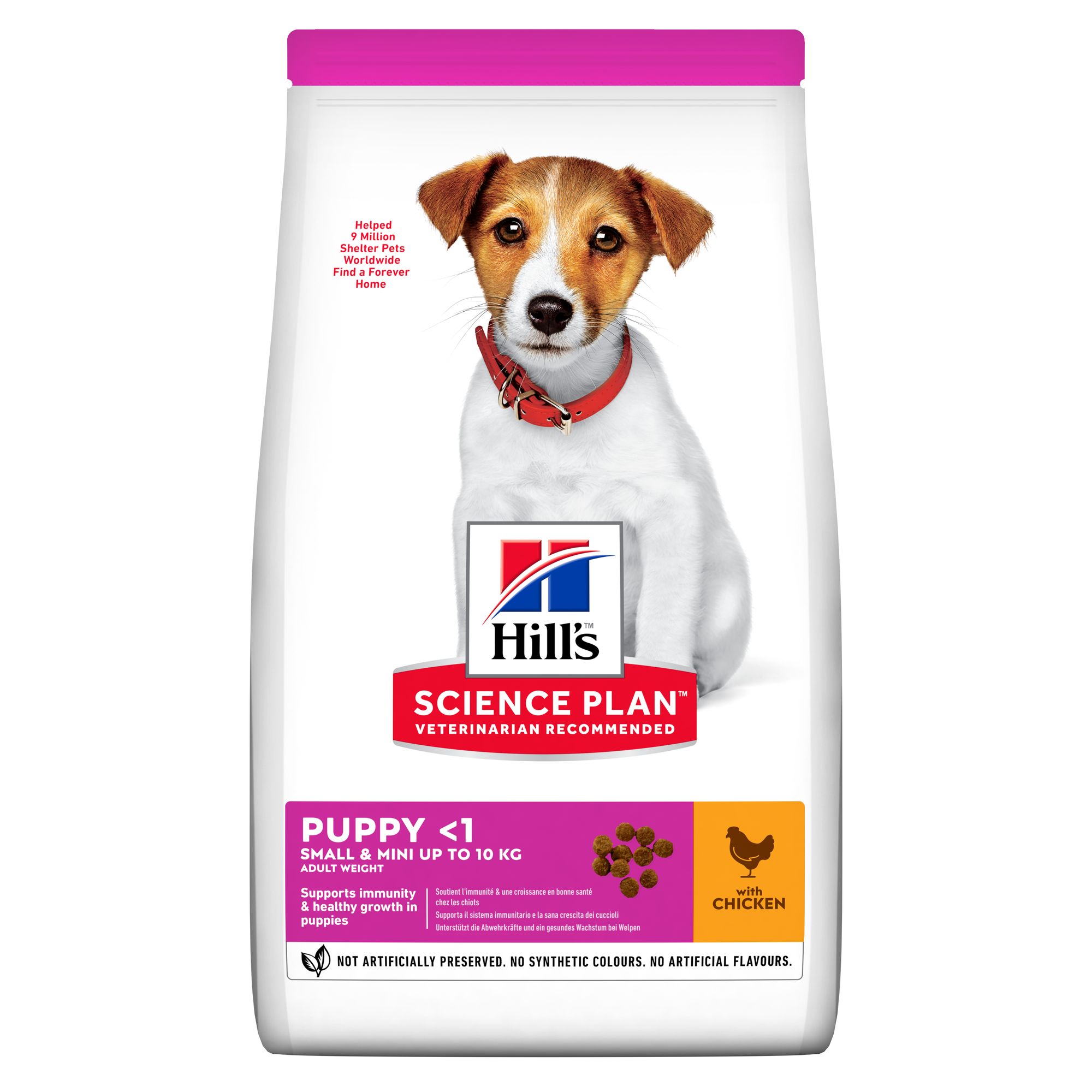 Puppy Small & Mini Chicken Hundfoder 1,5kg