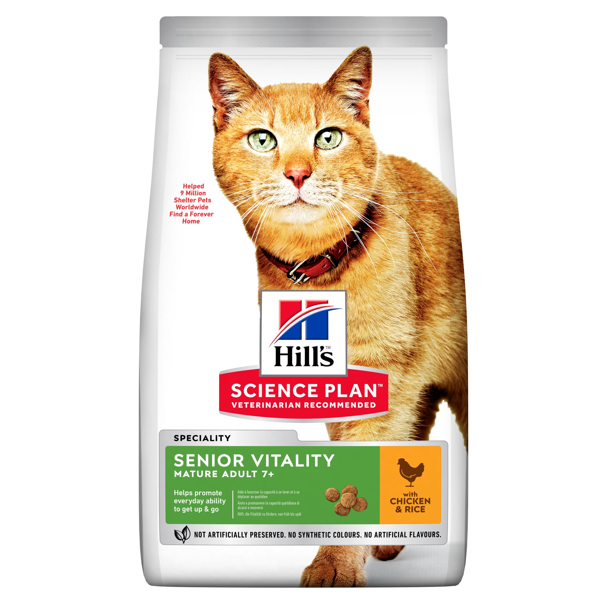 Senior Vitality 7+ Chicken &amp; Rice Kattmat 7kg