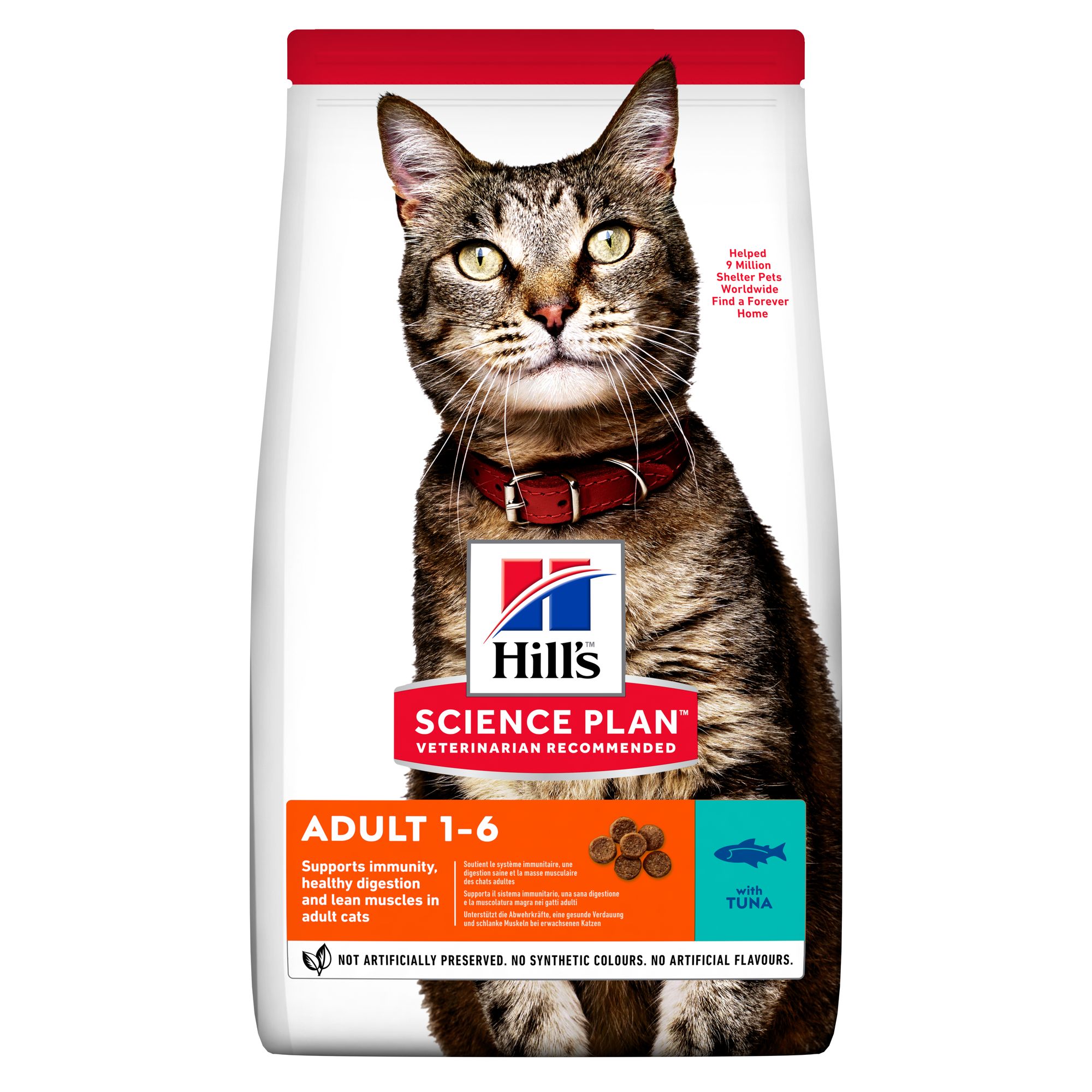 Adult Tuna Torrfoder För Katt 1,5kg