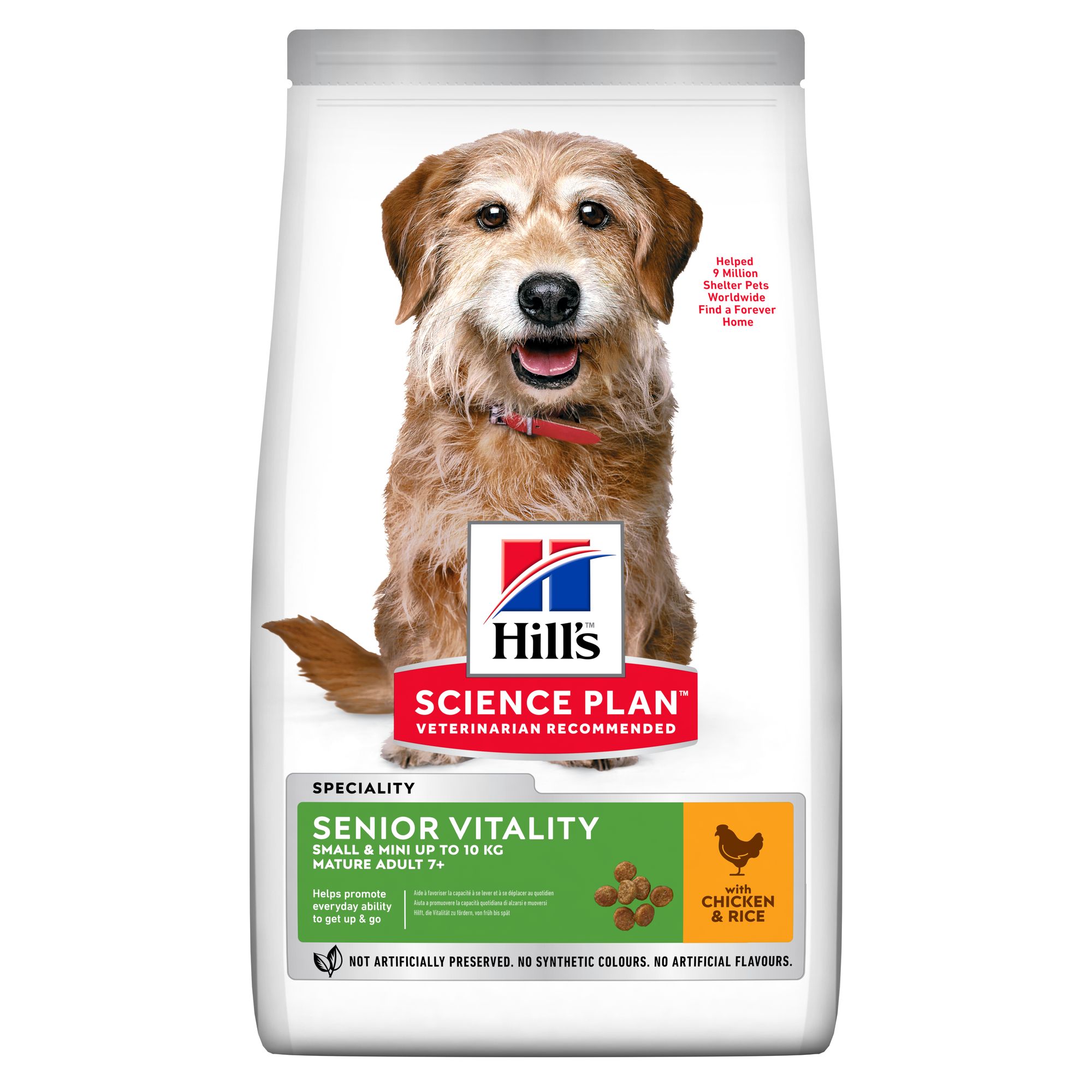 Senior Vitality Small&Mini Chicken Hundfoder 6kg