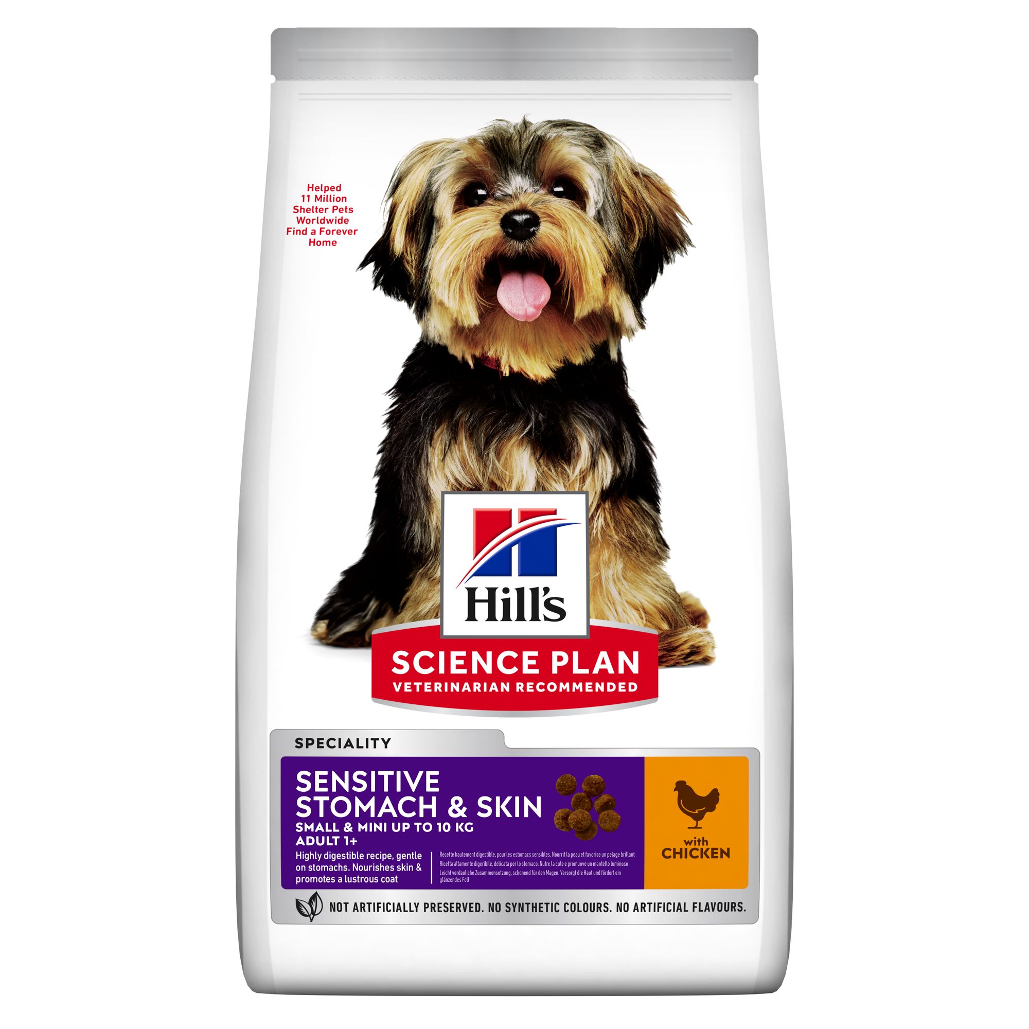 Adult Small &amp; Mini Sensitive Stomach &amp; Skin 6kg
