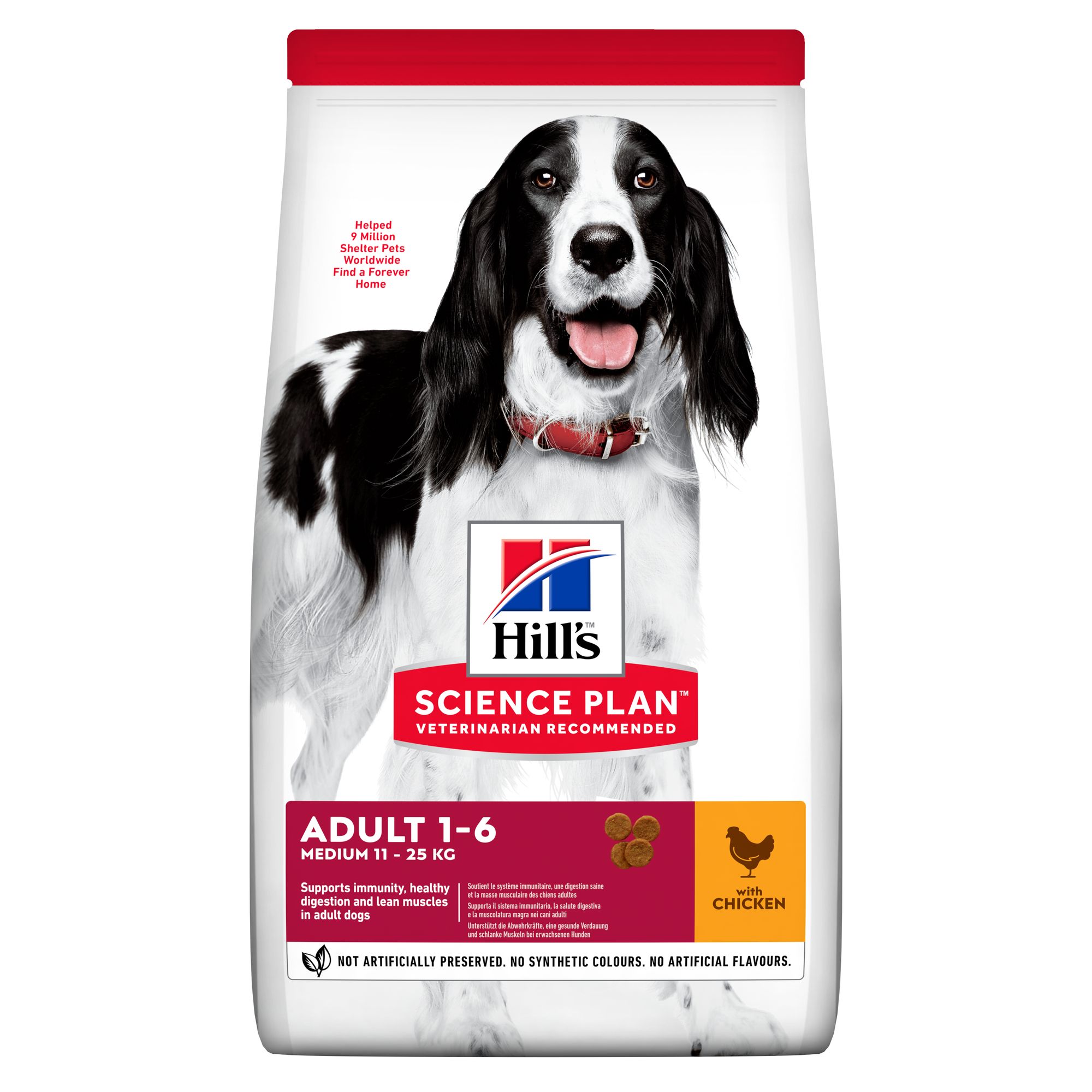 Adult Medium Chicken Torrfoder f&ouml;r hund 2,5kg