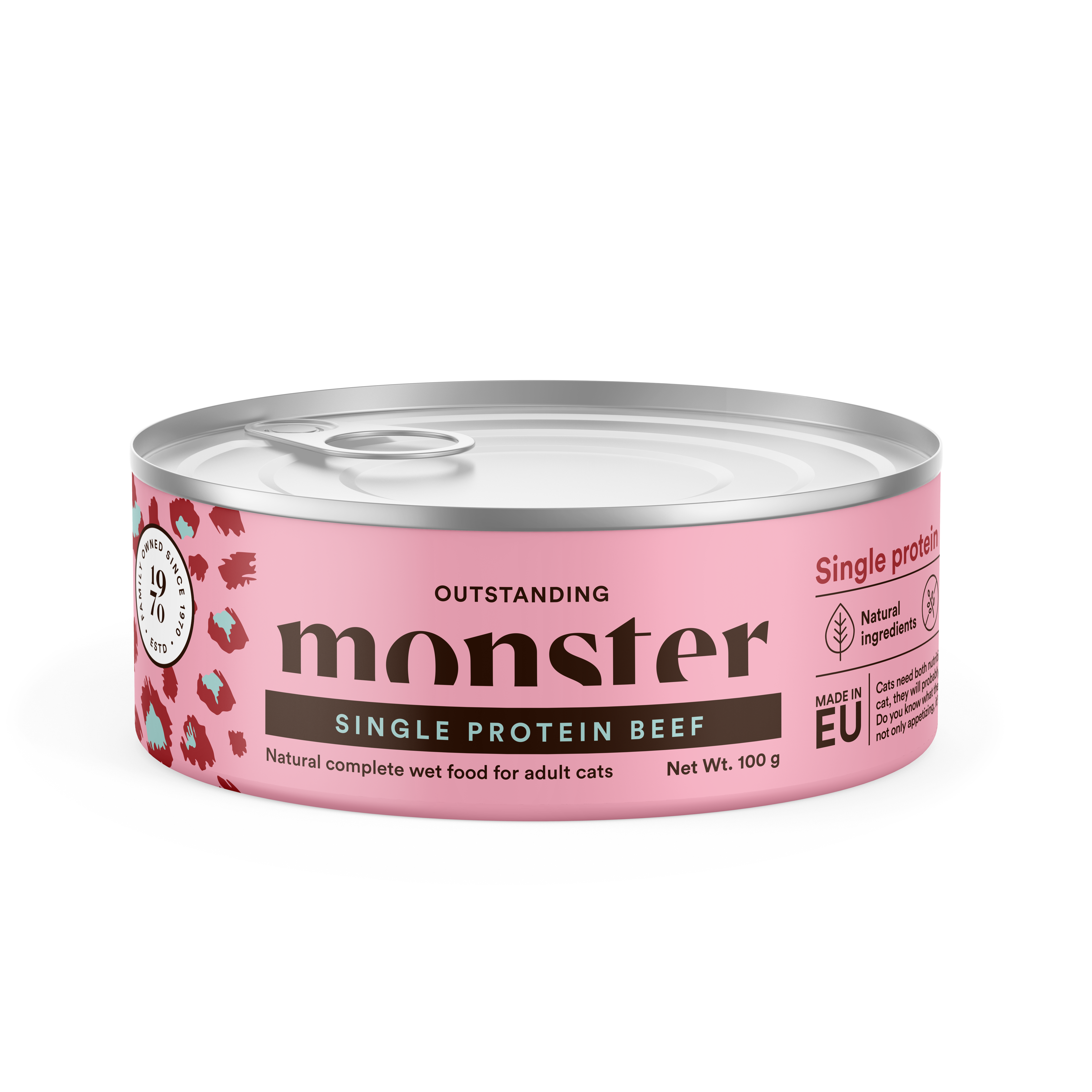 Single Protein Beef Våtfoder för katt 100g