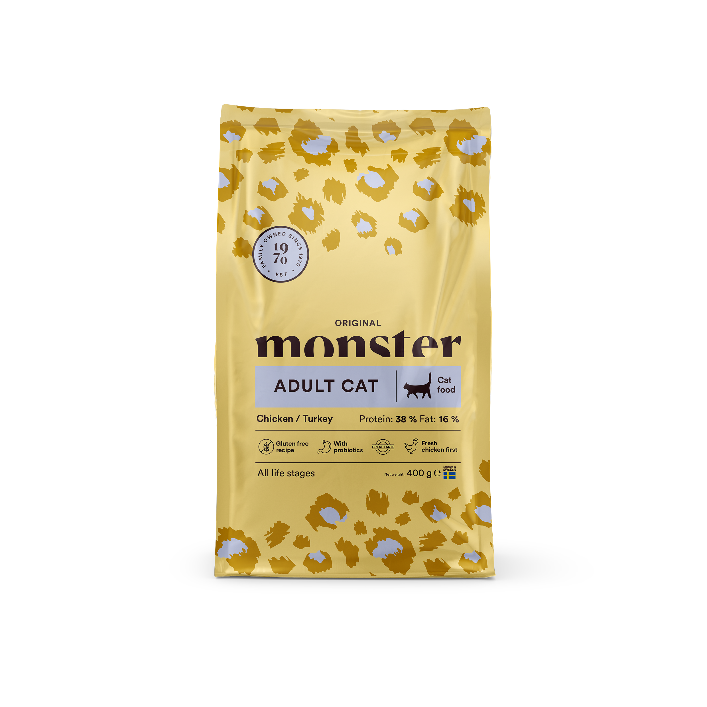 Original Adult Chicken & Turkey Kattmat 400g