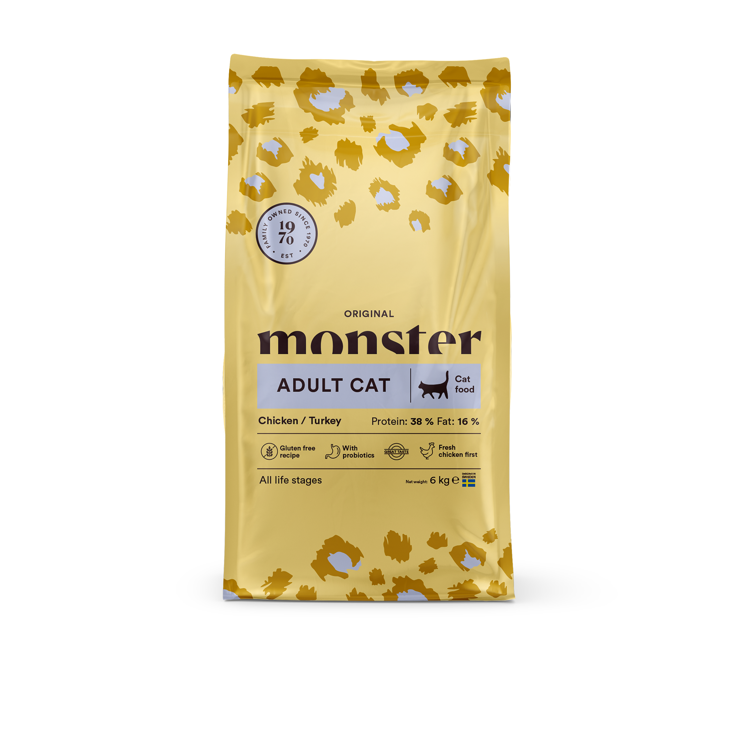 Original Adult Chicken & Turkey Kattmat 6kg