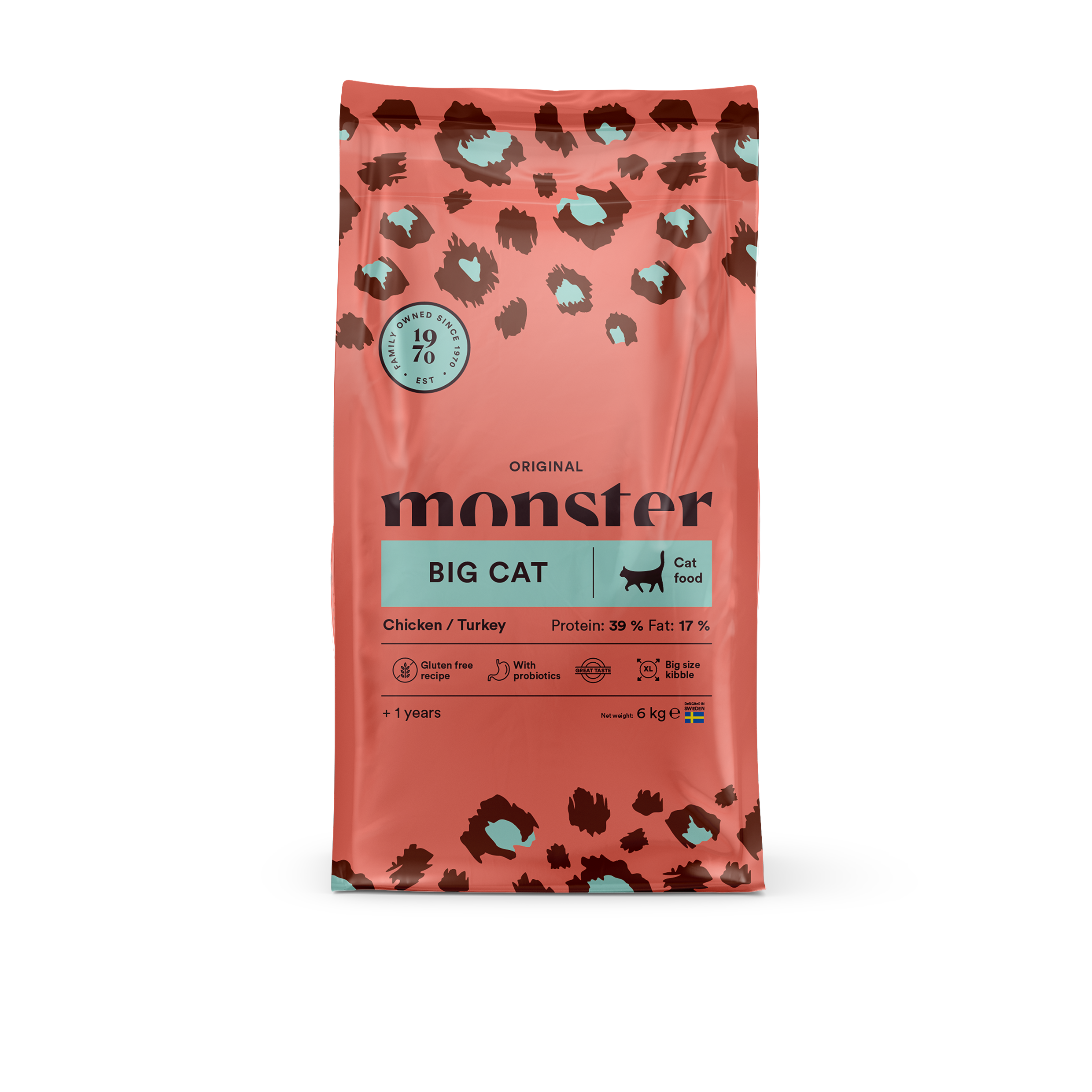 Original Big Cat Chicken & Turkey Kattmat 6kg