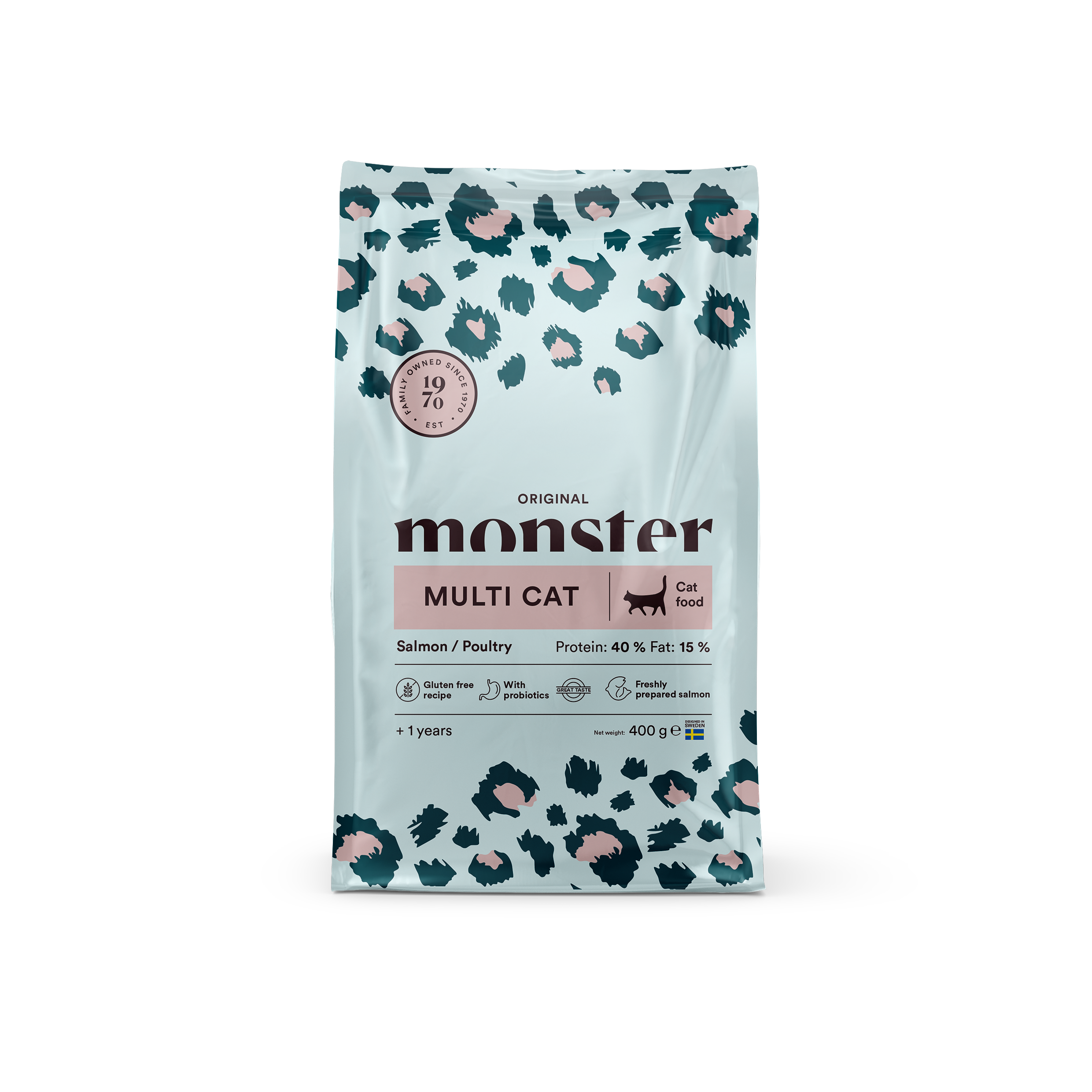 Original Multi Cat Salmon & Poultry Kattmat 400g