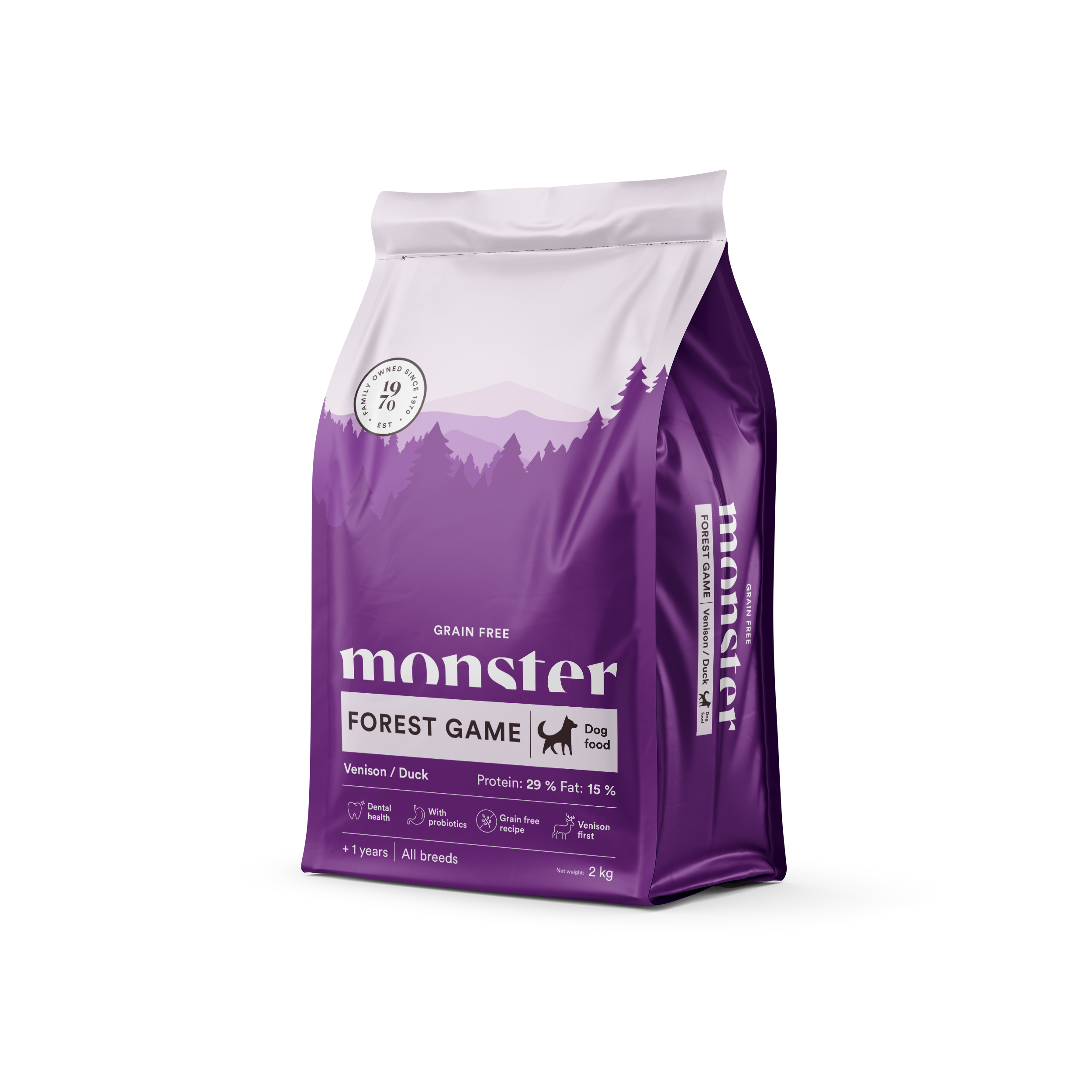 Grain Free Adult Venison & Duck Hundfoder 2kg