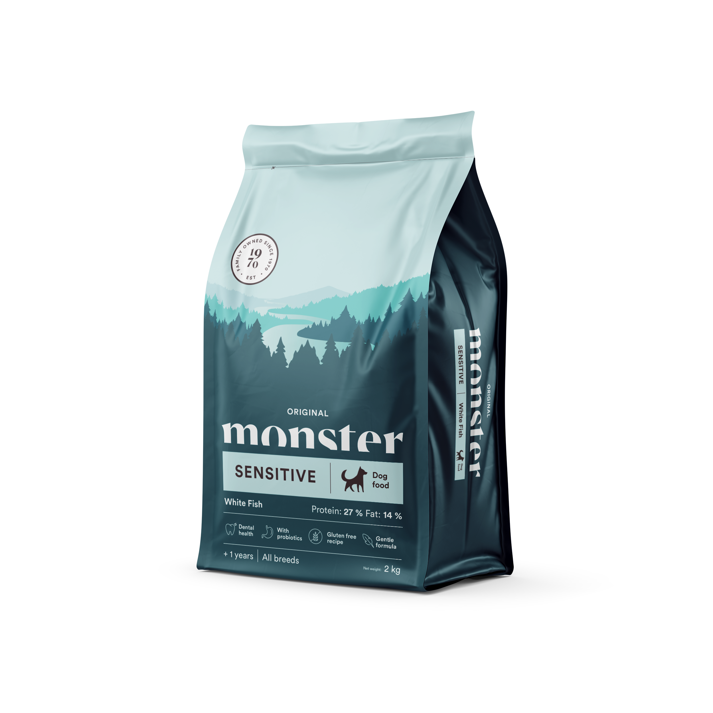 Original Sensitive White Fish Hundfoder 2kg
