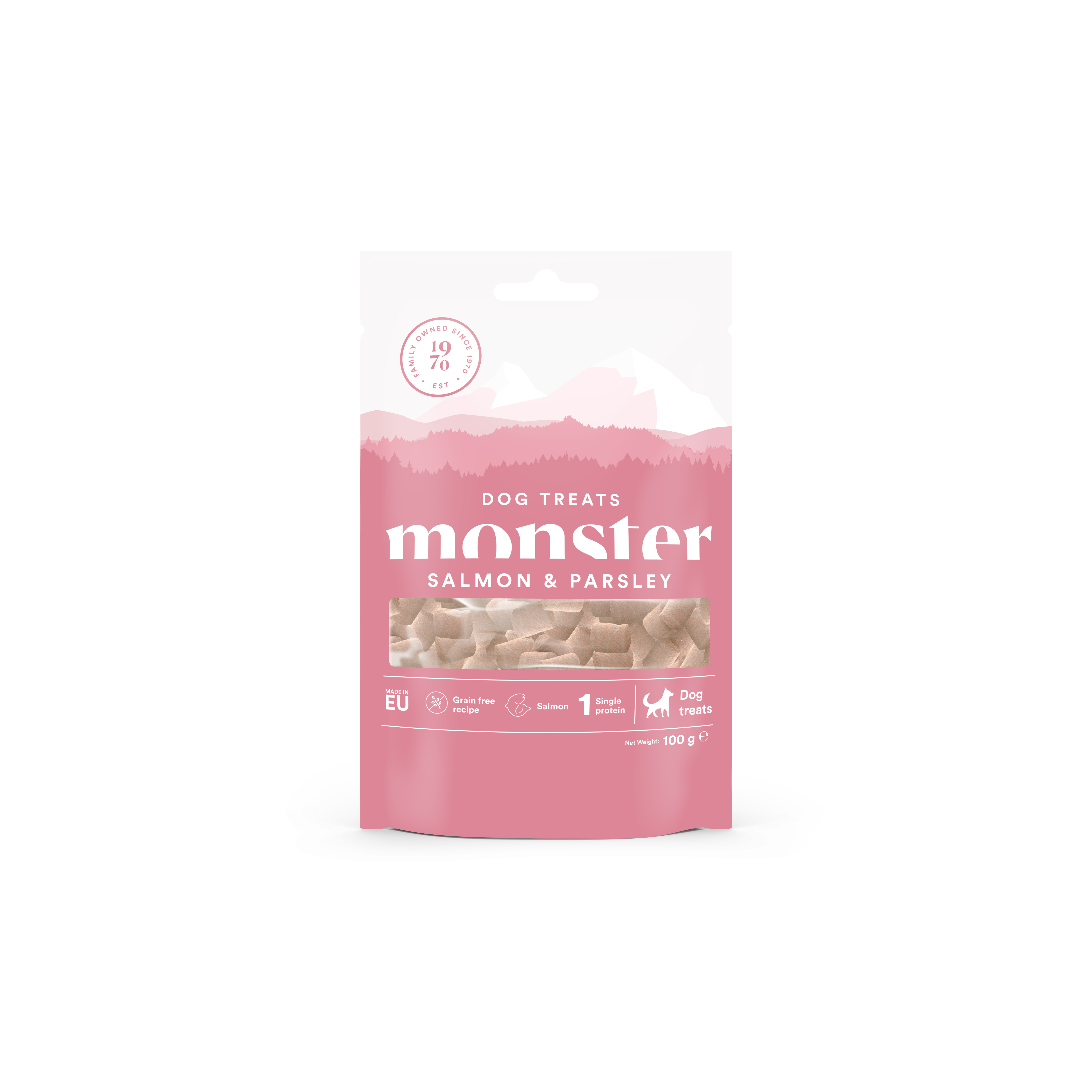 Dog Treats Salmon & Parsley Hundgodis 100g