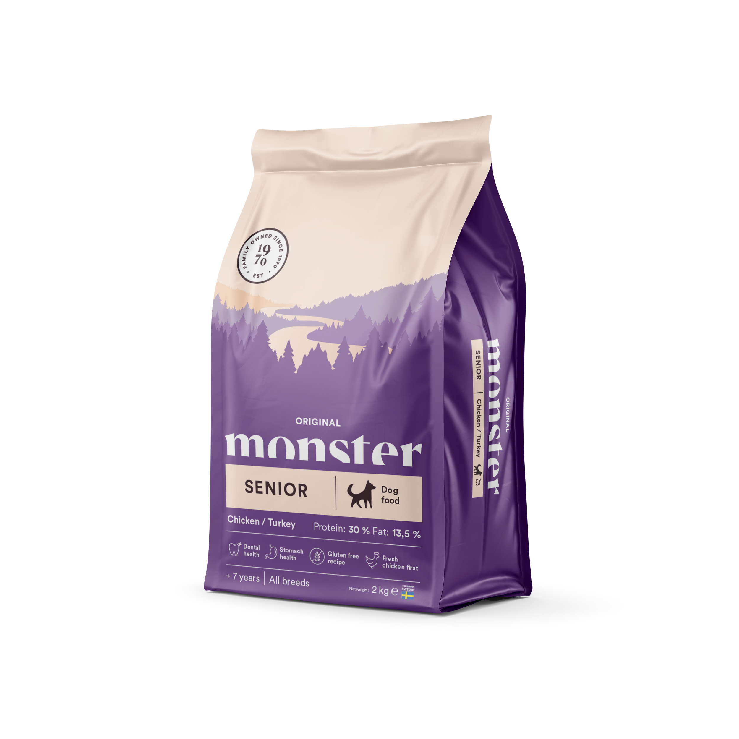 Original Senior Chicken & Turkey Hundfoder 2kg