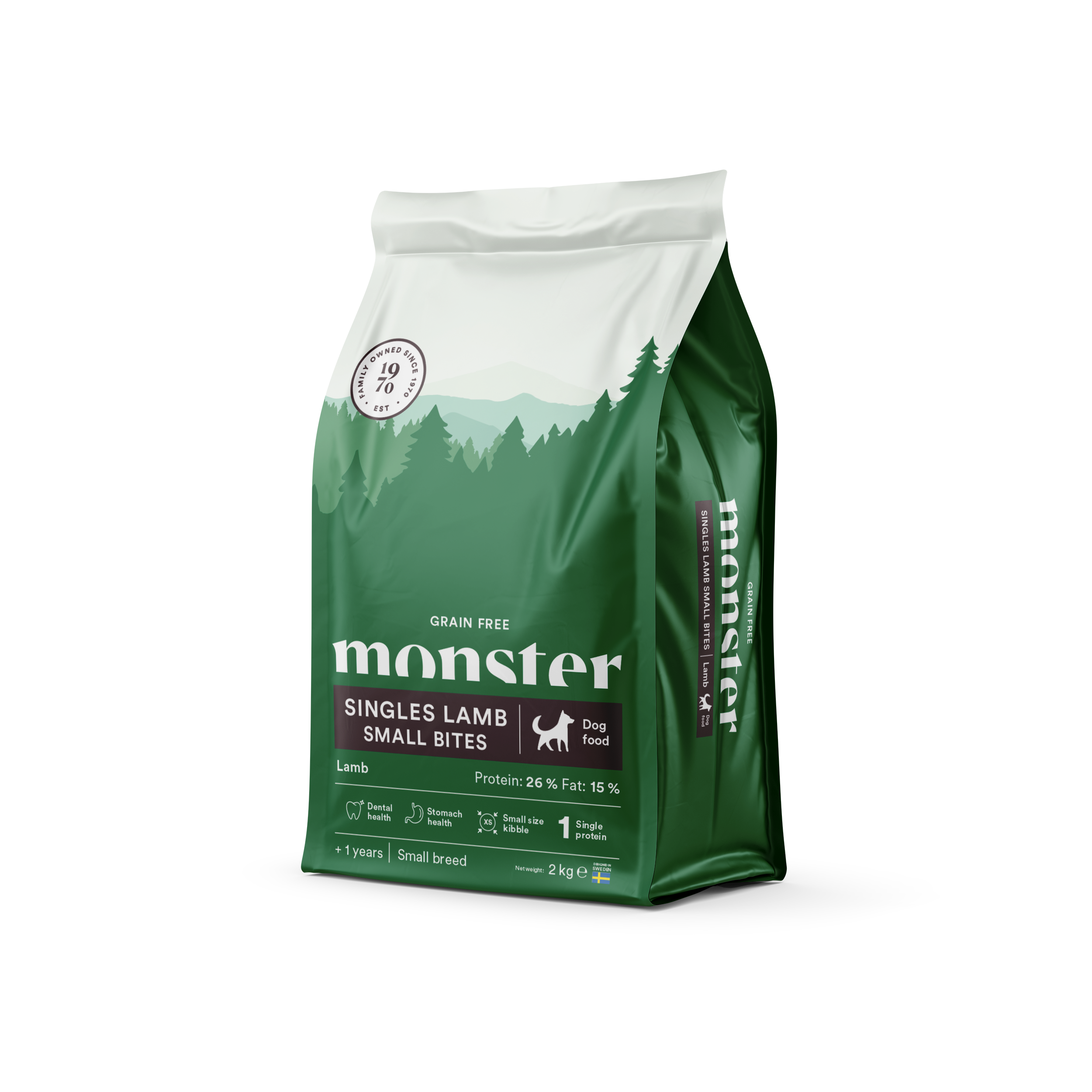 Grain Free Singles Lamb Small Bites Hundfoder 2kg