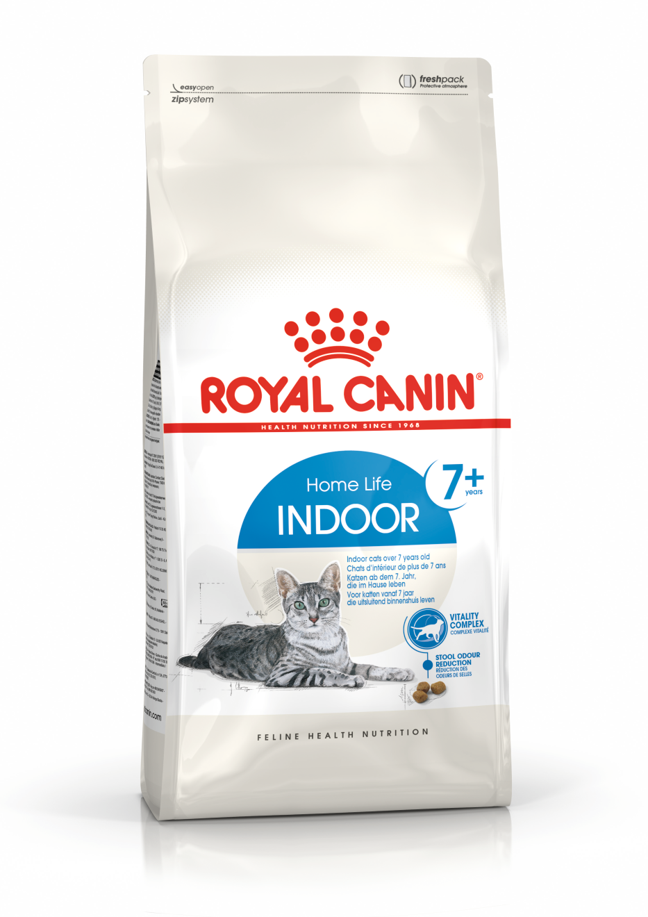 Indoor 7+ Torrfoder för katt 1,5kg