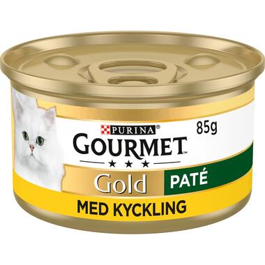 Gold Pat&eacute; Kyckling V&aring;tfoder f&ouml;r katt 85g