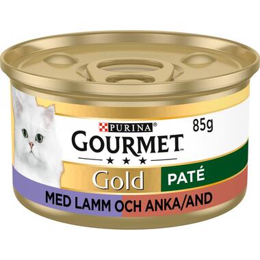 Gold Paté Lax & Anka Våtfoder för katt 85g