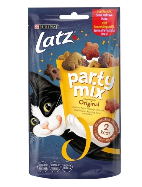 Party Mix Original Kattgodis 60g