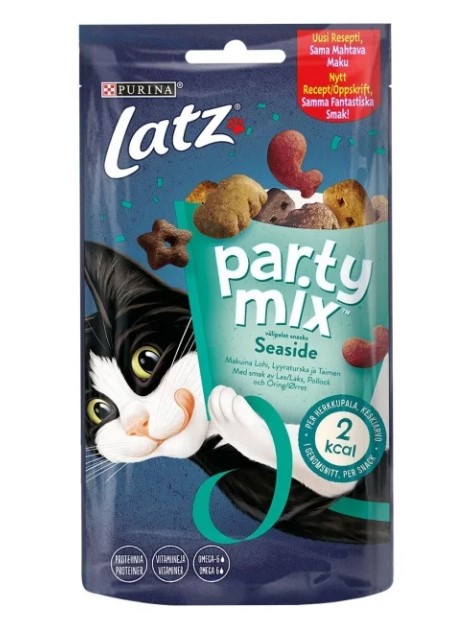 Party Mix Seaside Kattgodis 60g