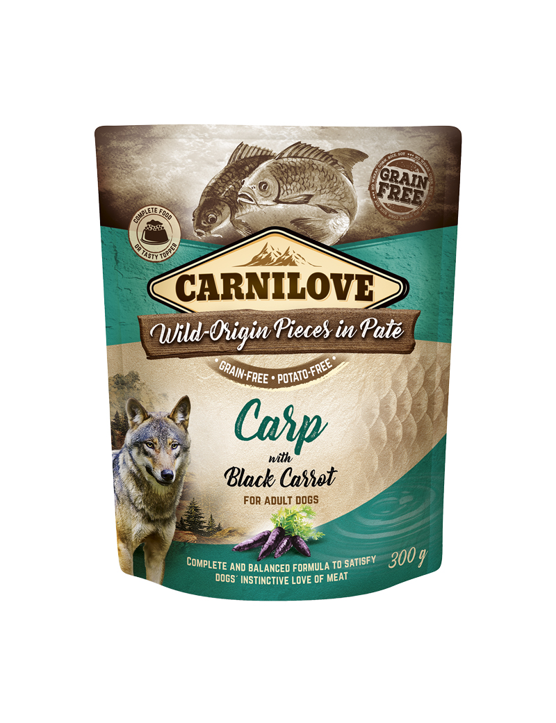 Pouch Paté Carp Våtfoder för hund 300g