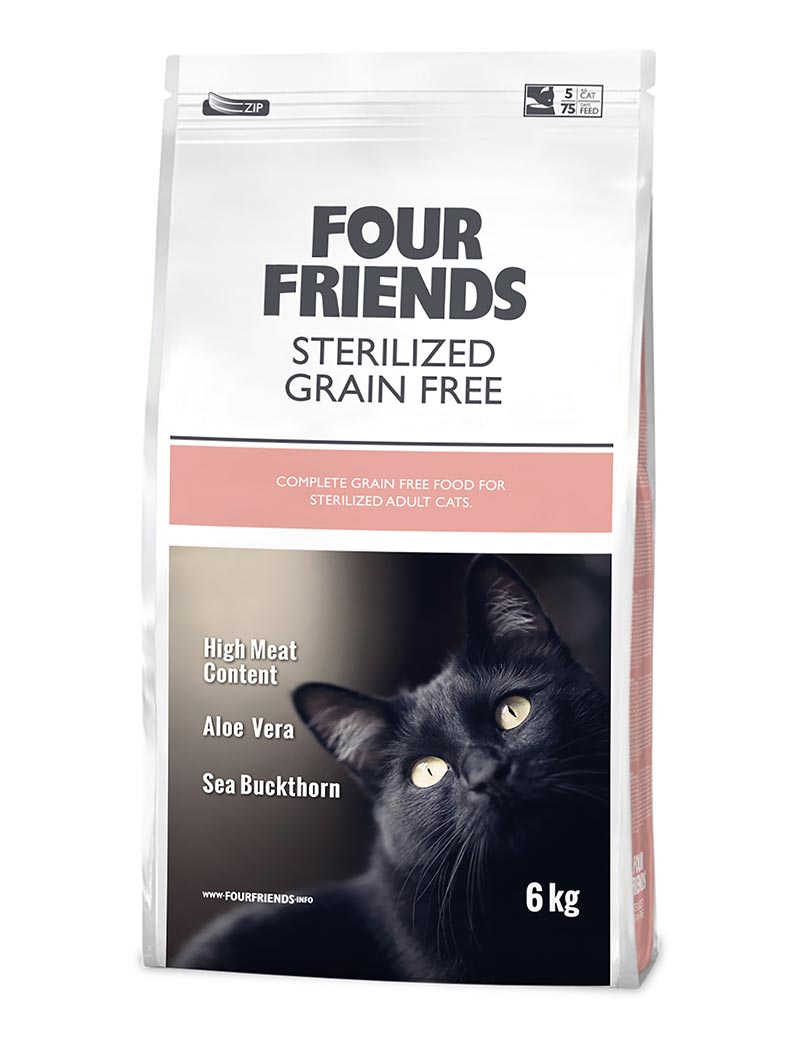Cat Sterilized Grain Free Kattmat 6kg