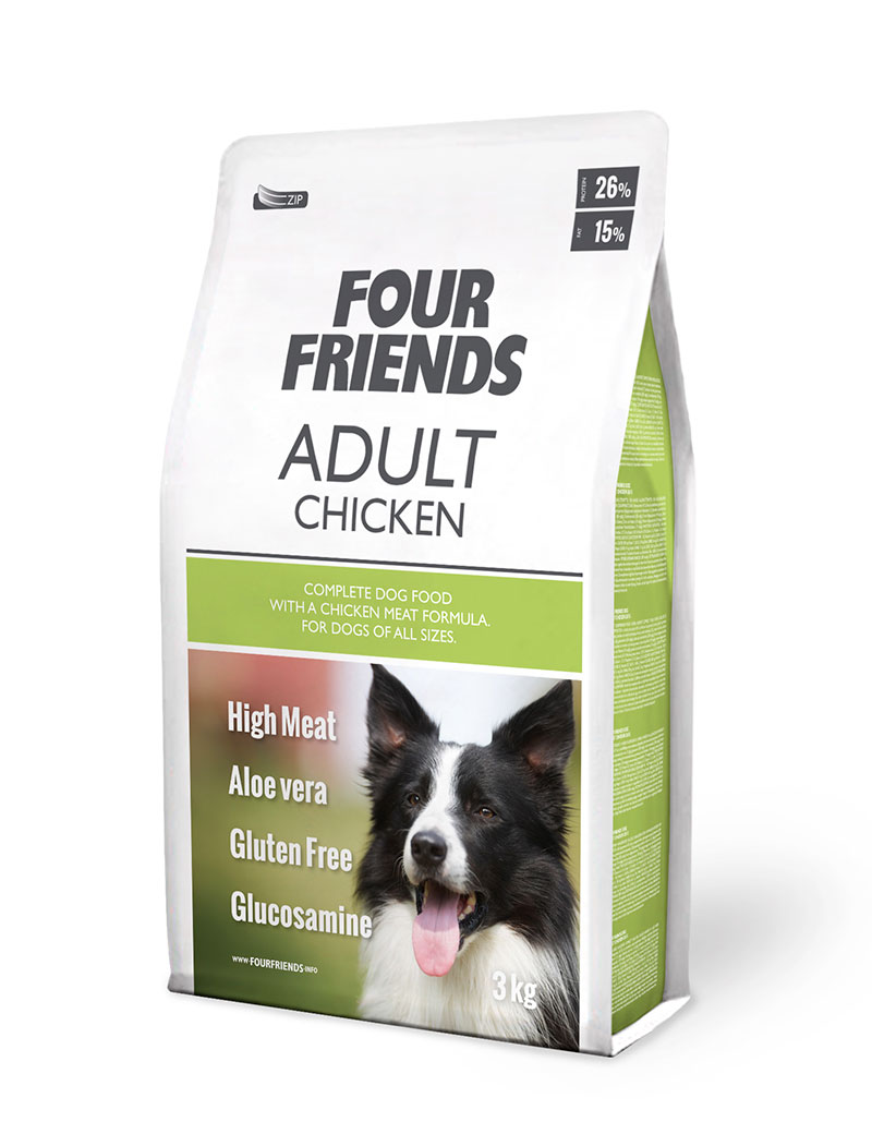 Adult Torrfoder för hund 3kg