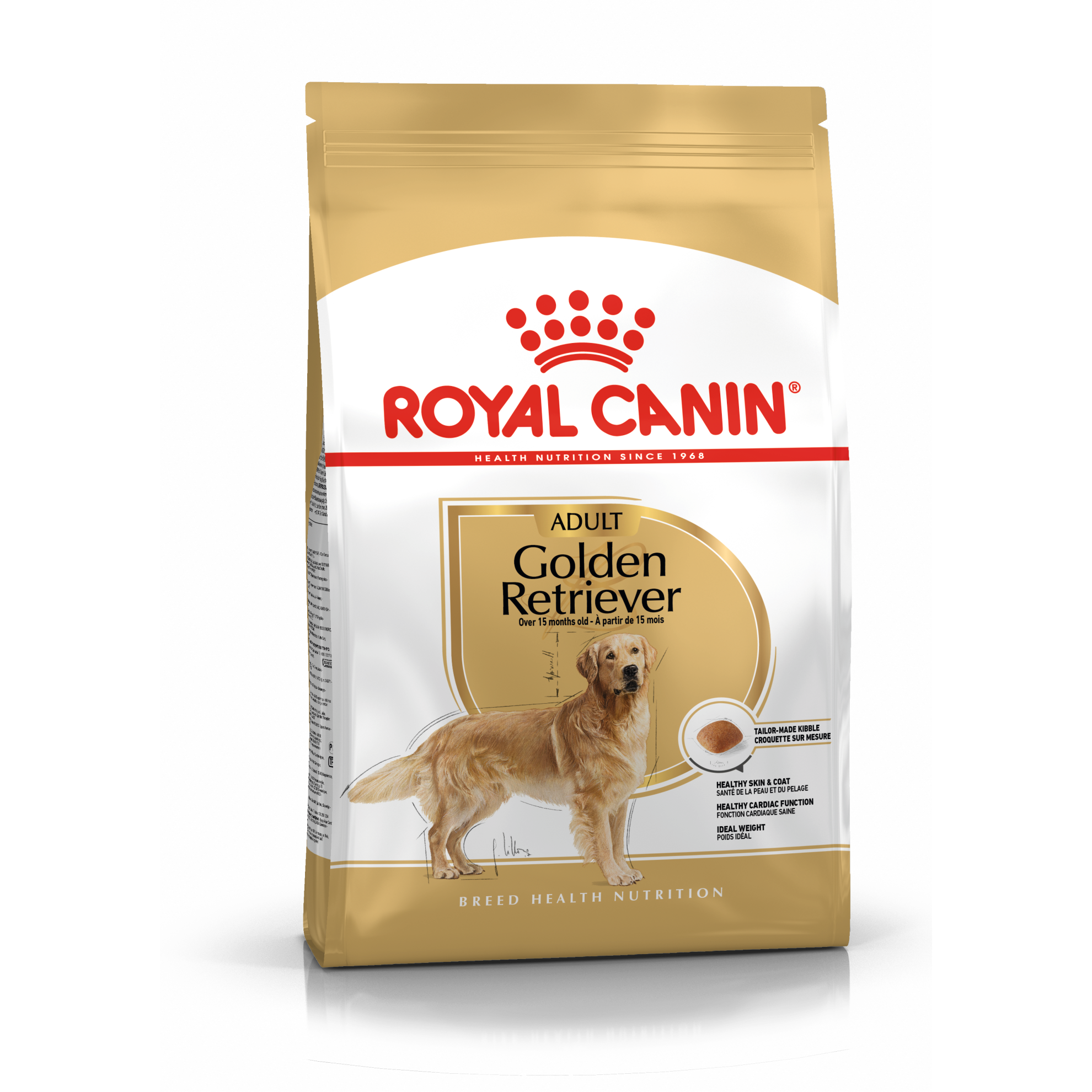 Golden Retriever Adult Torrfoder f&ouml;r hund 12kg