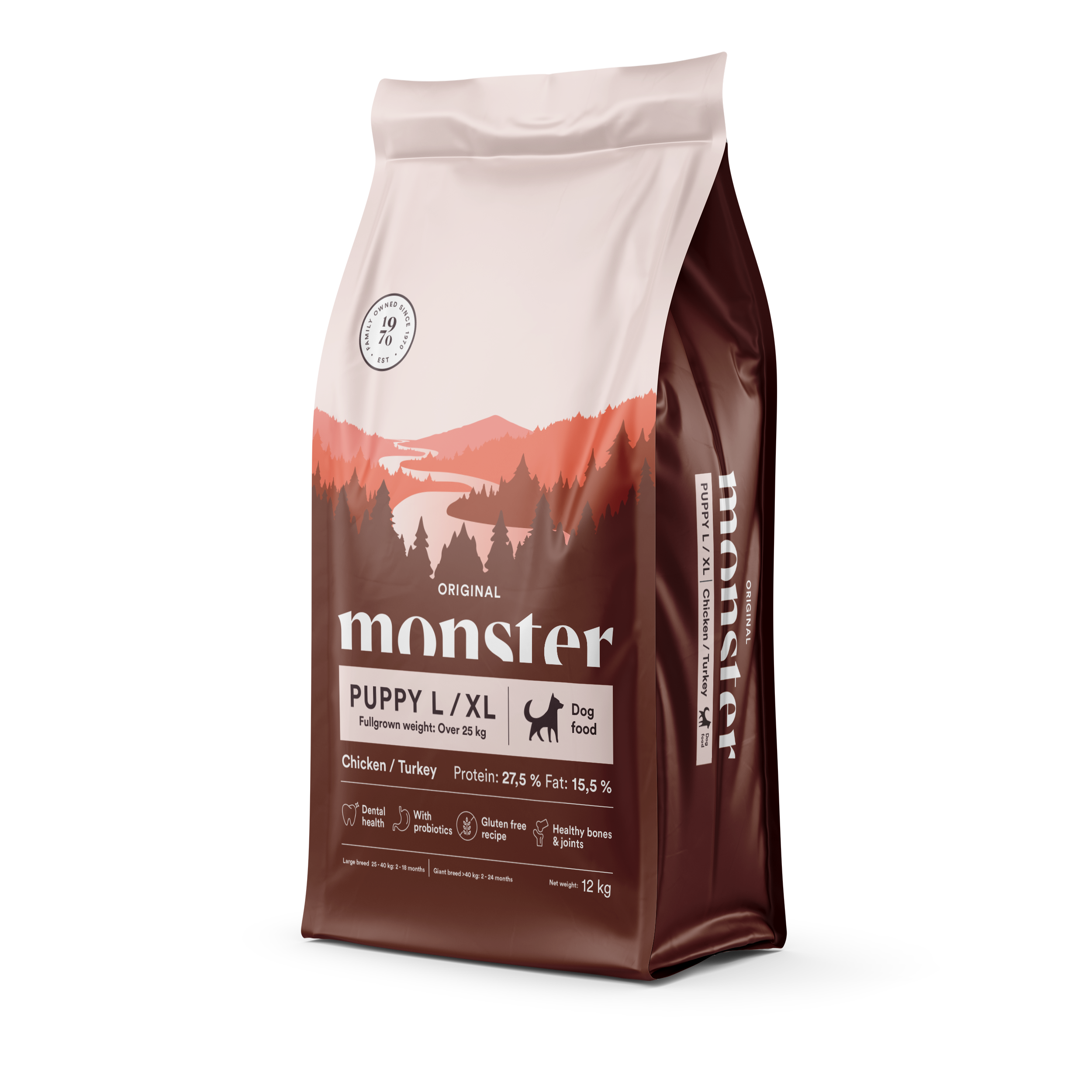 Original Puppy XL Chicken &amp; Turkey Hundfoder 12kg