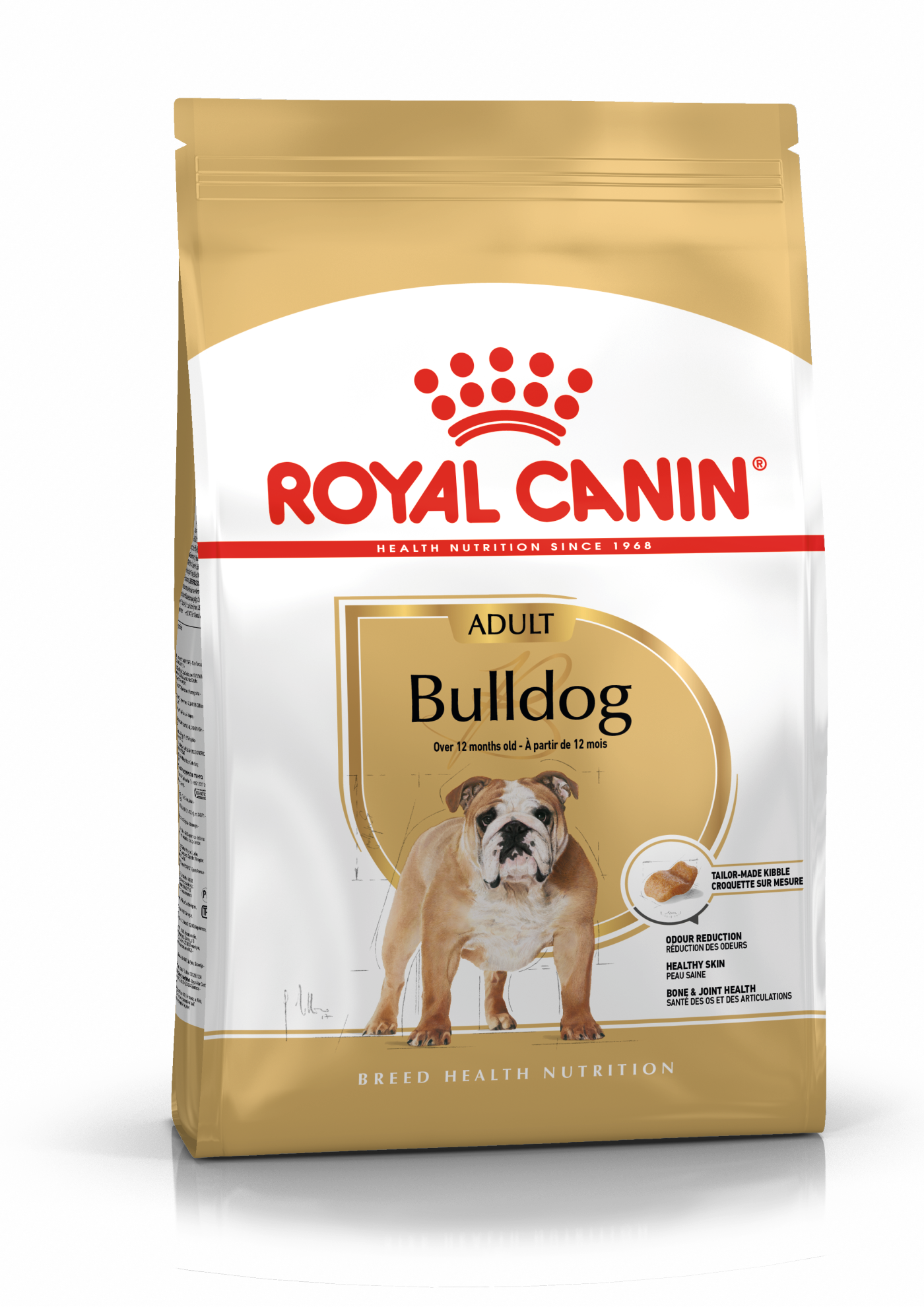 Bulldog Adult Torrfoder för hund - 12 kg