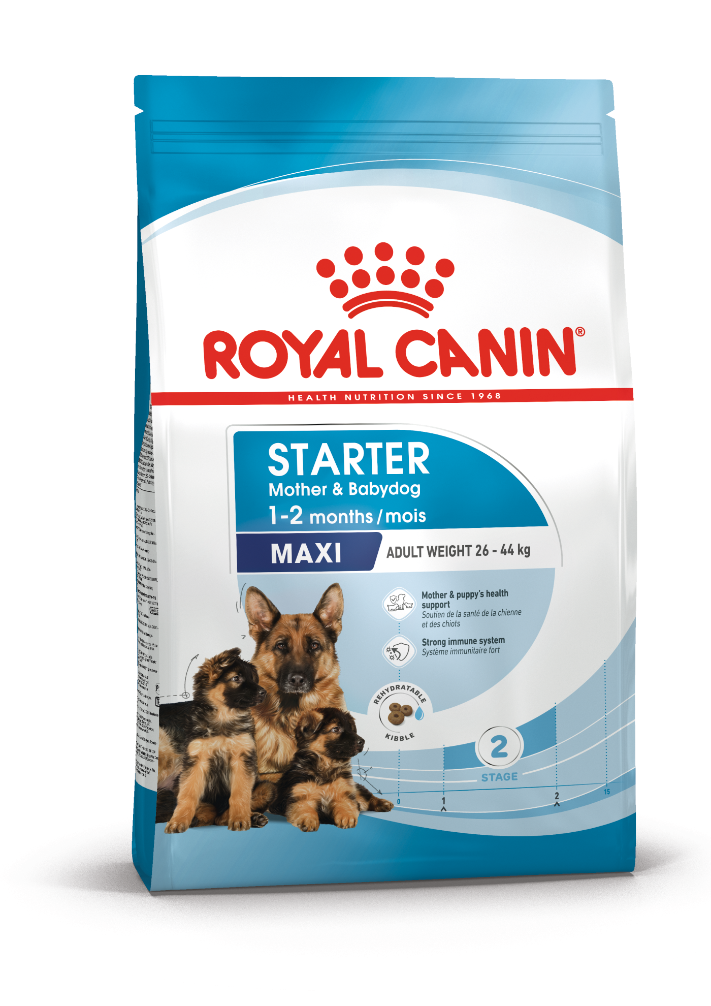 Maxi Starter Torrfoder för hund 15 kg