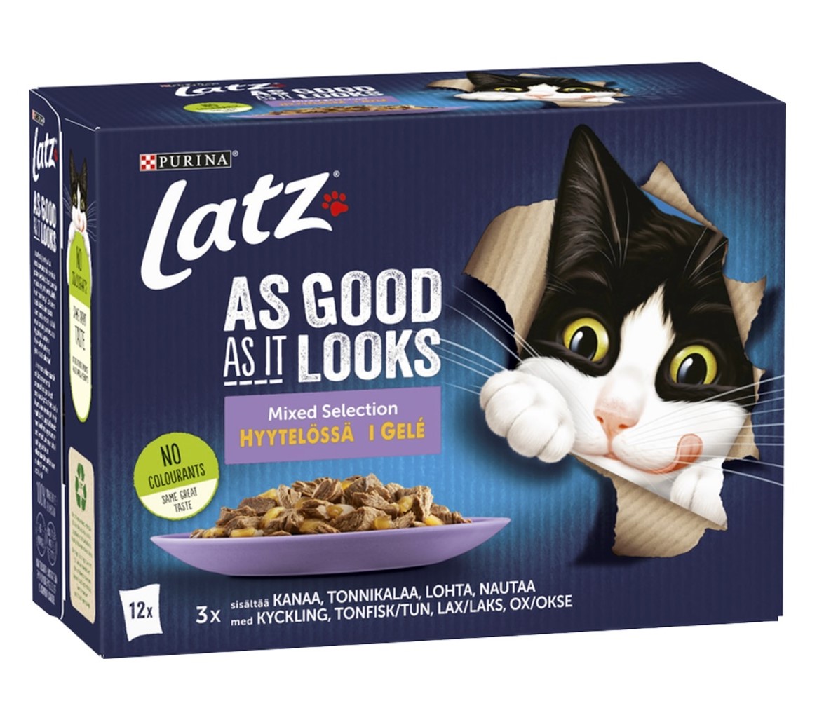 Agail Mixed Selection I Gel&eacute; V&aring;tfoder 12x85g