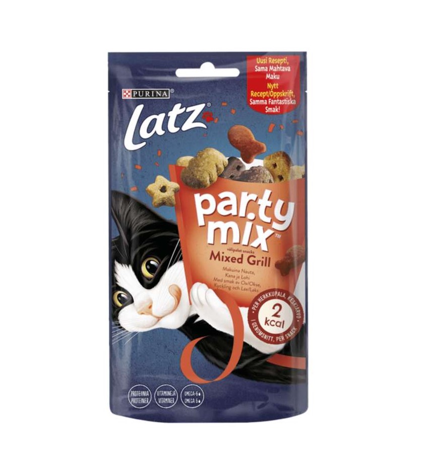 Latz Party Mix Mixed Grill Kattgodis 60g