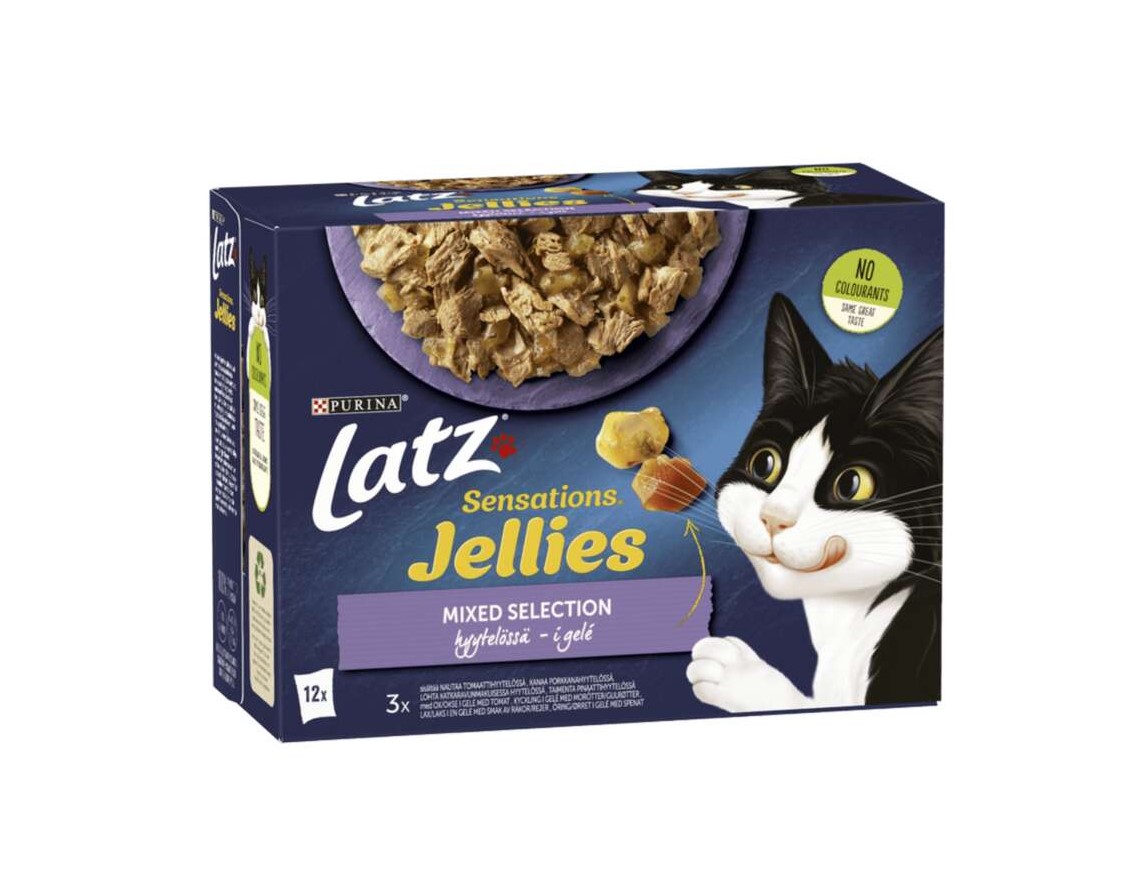 Sensations Mix Selection V&aring;tfoder F&ouml;r Katt 12x85g