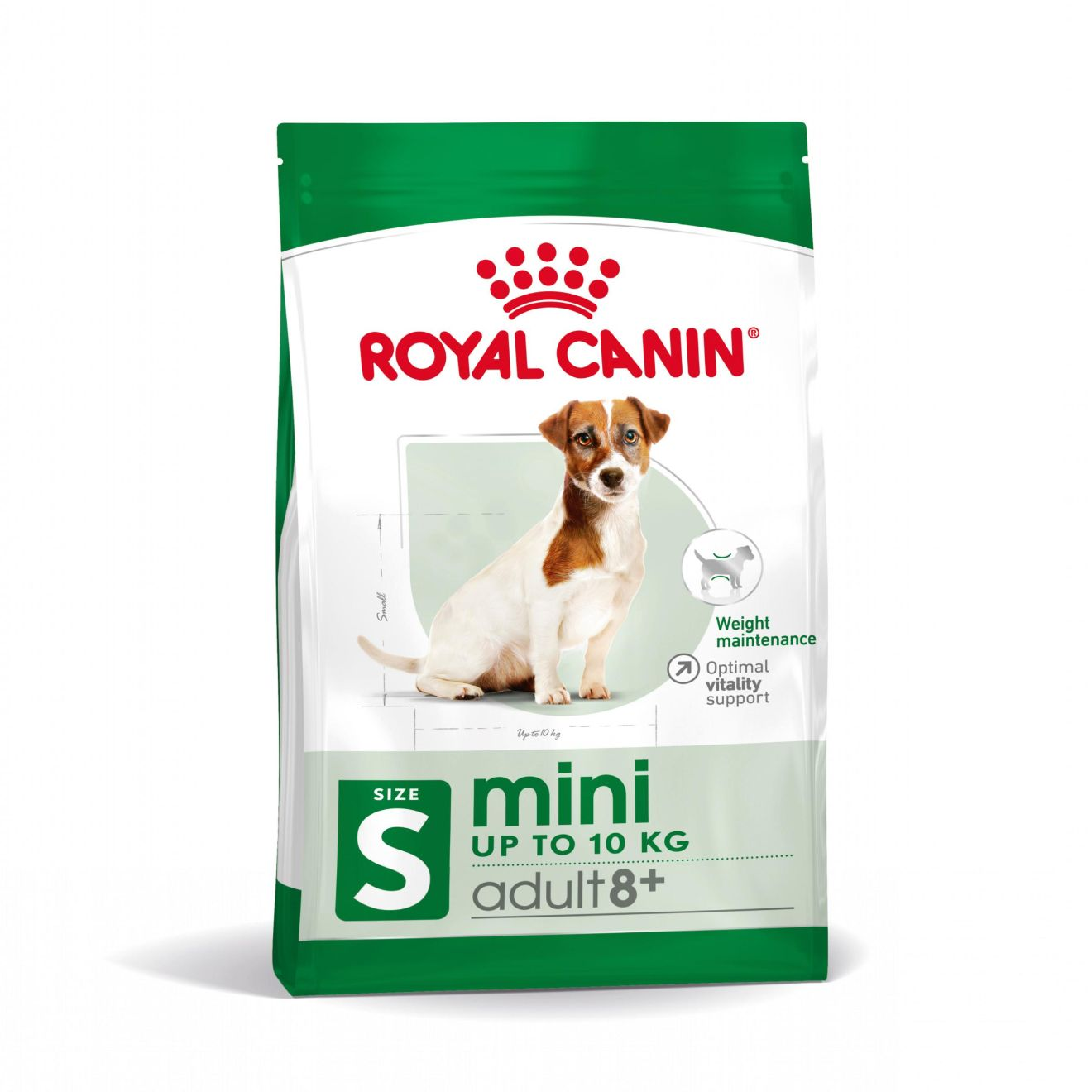 Mini Adult 8+ Torrfoder f&ouml;r hund 2kg